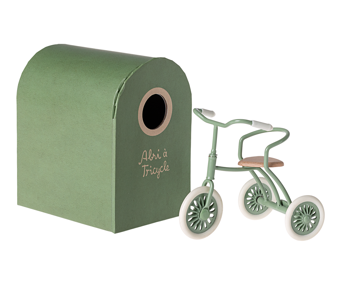 Abri a tricycle, Mouse - Green