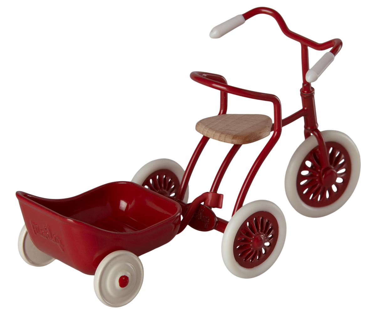 Tricycle Hanger, Mouse - Red