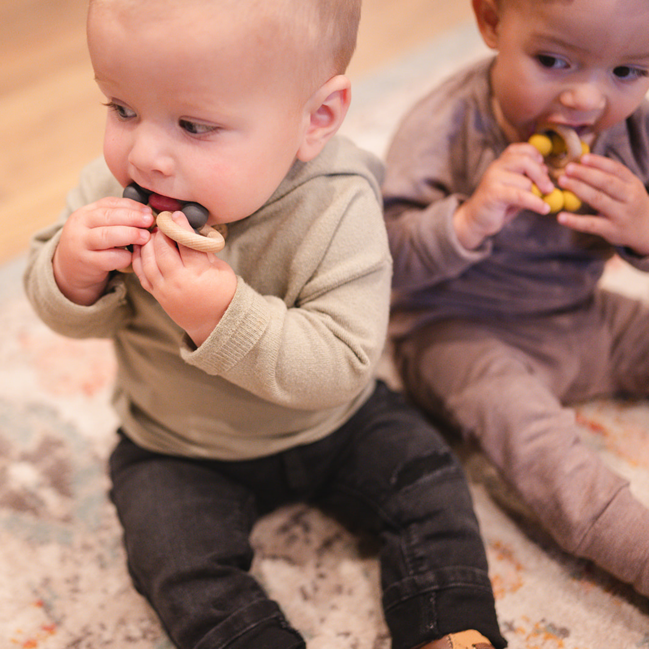 Blush Teething Ring