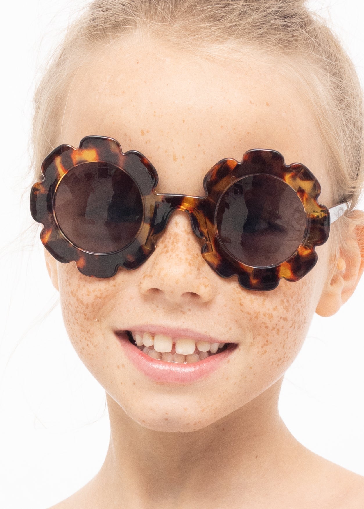 Tortoise Sunglasses- approx fit age 4-8