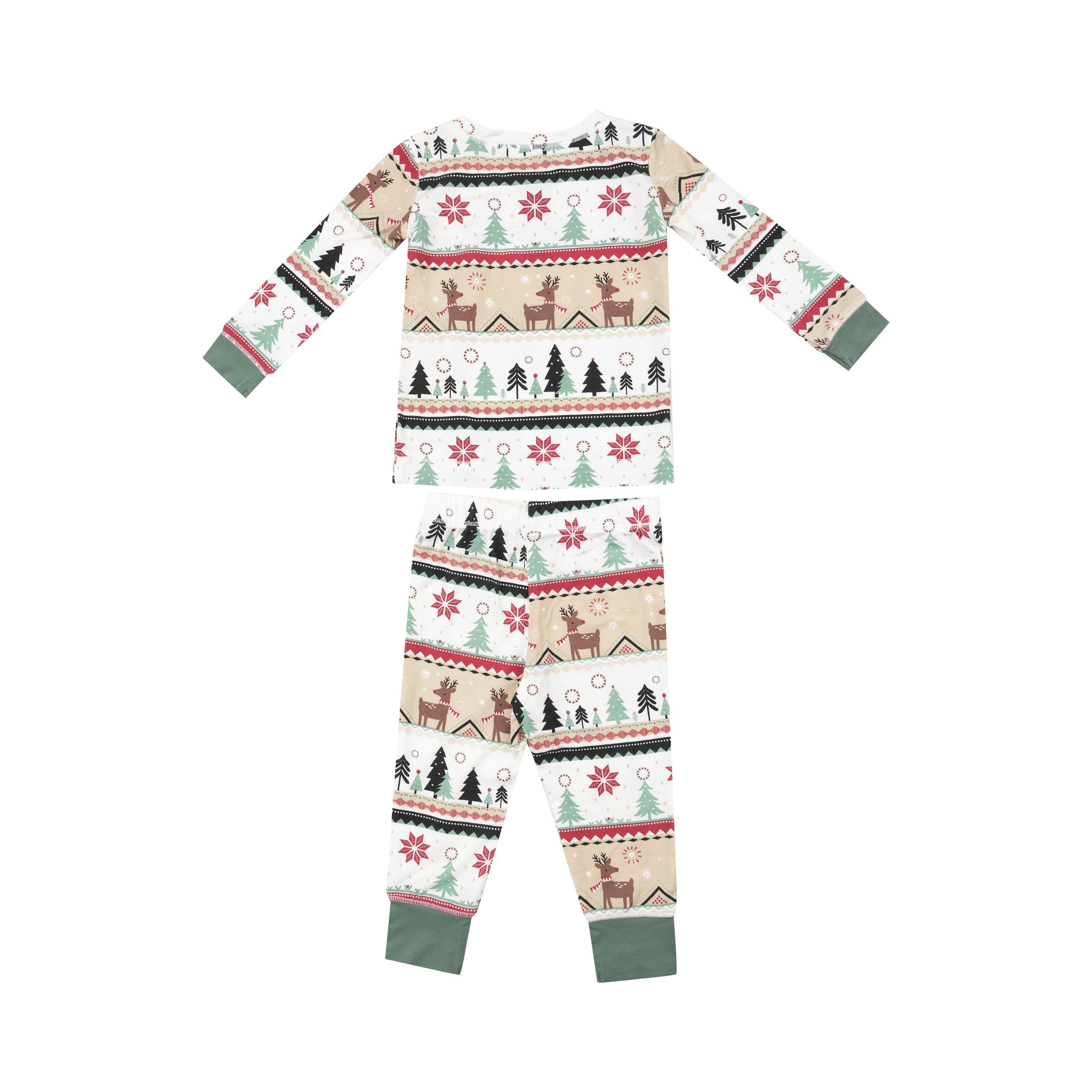 L/S Loungewear Set - Reindeer Fair Isle