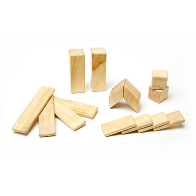 14-Piece Set Magnetic Wooden Blocks Tegu Classics