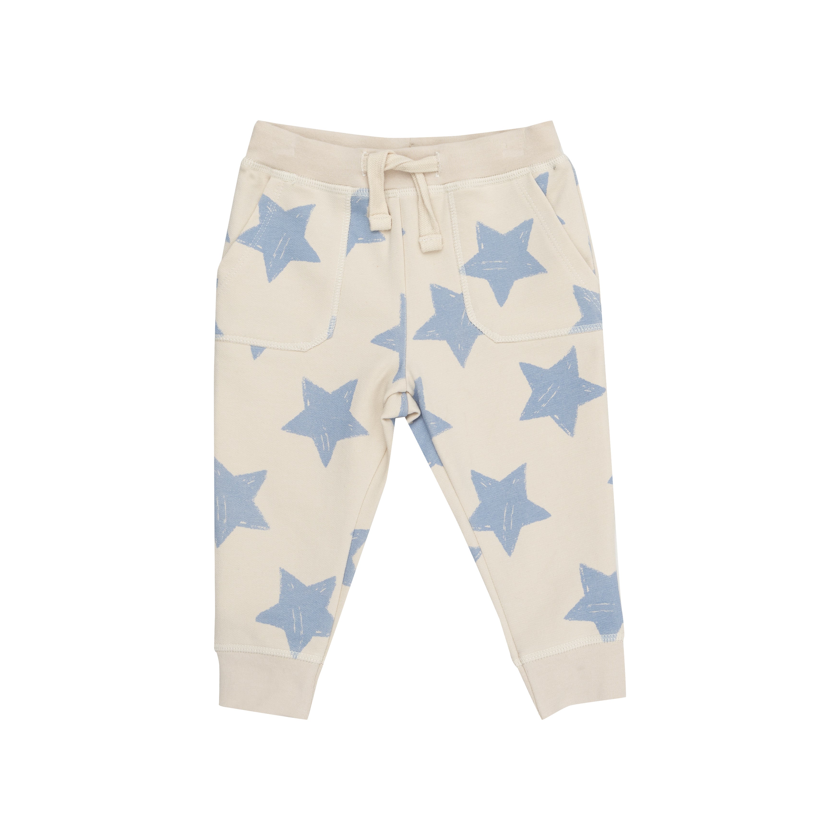 Hoodie And Jogger - Sketchy Stars Blue