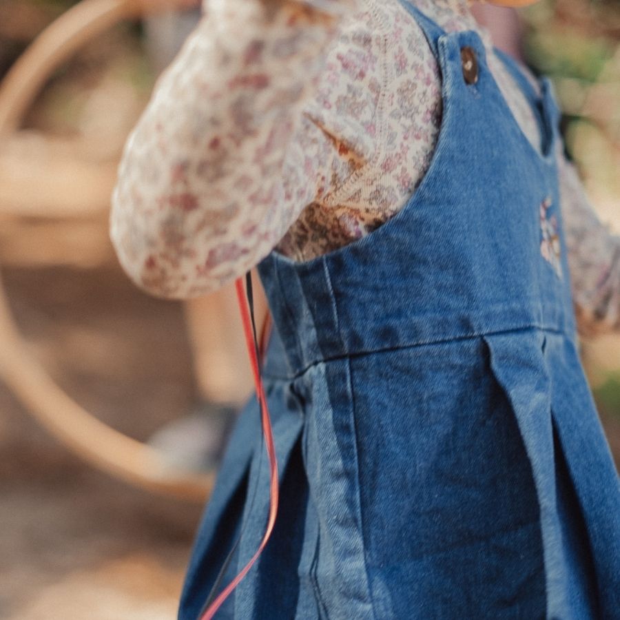 The Denim Dress - Blue