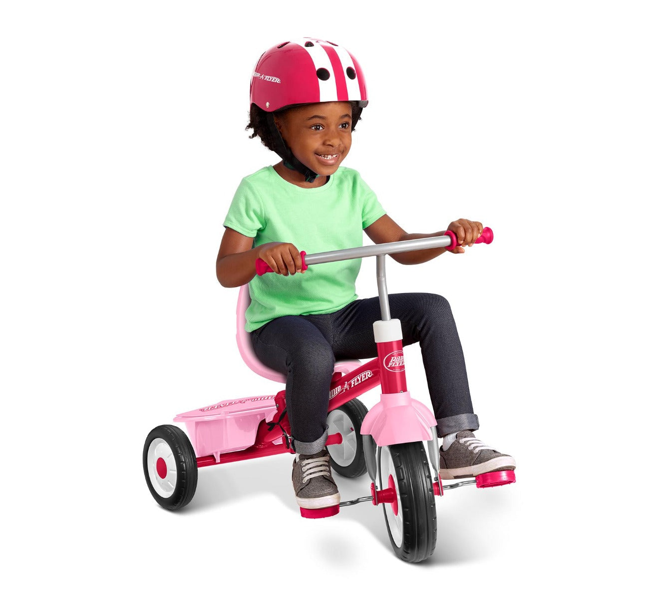 3-in-1 Stroll 'N Trike Pink