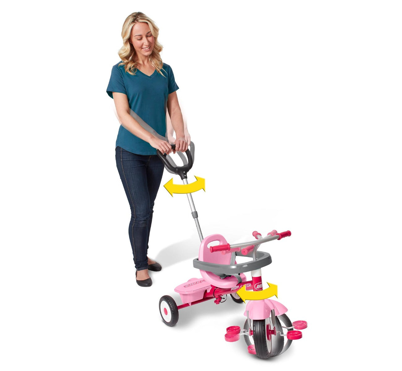 3-in-1 Stroll 'N Trike Pink