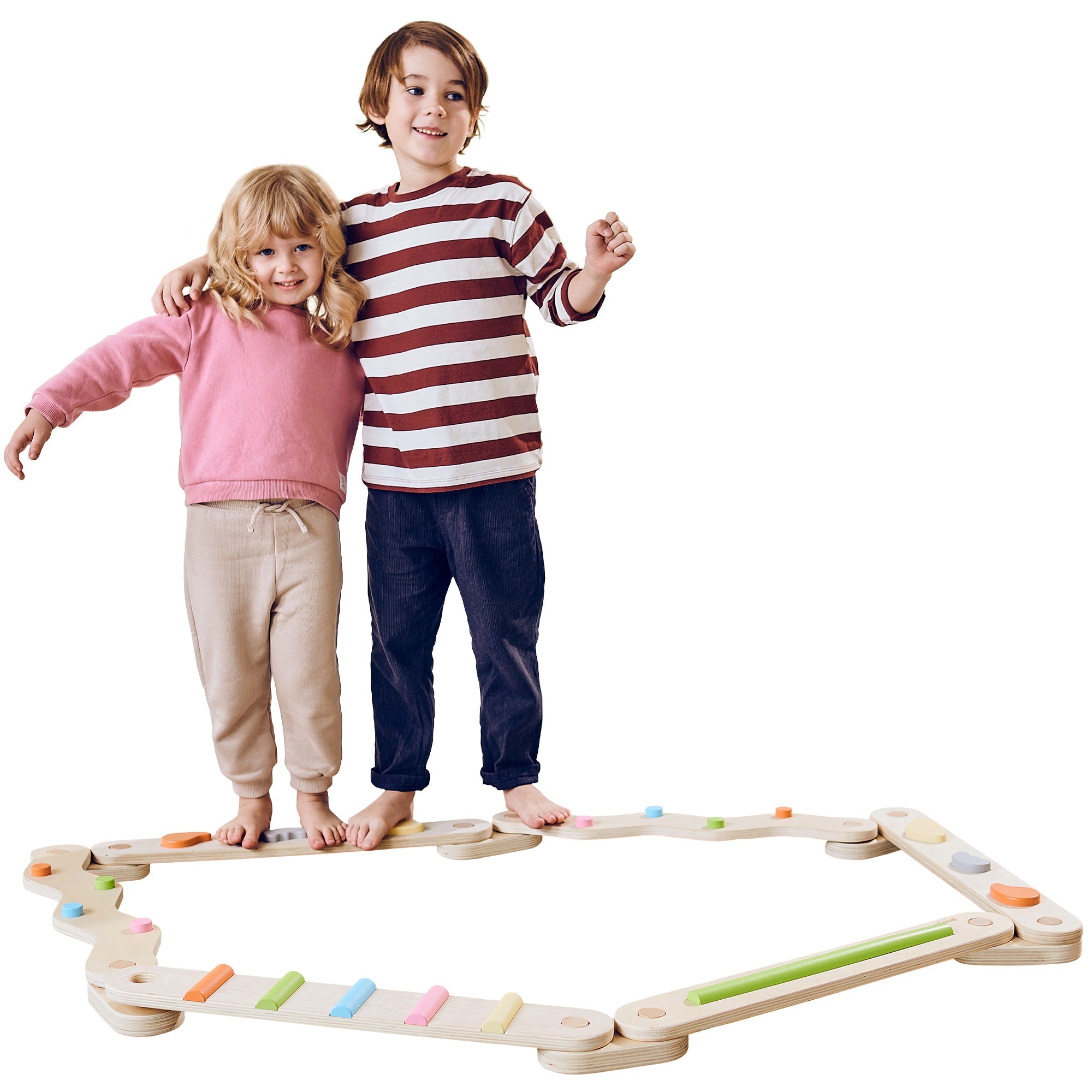 Balance Beams Set 2 in 1 Inspired by Montessori