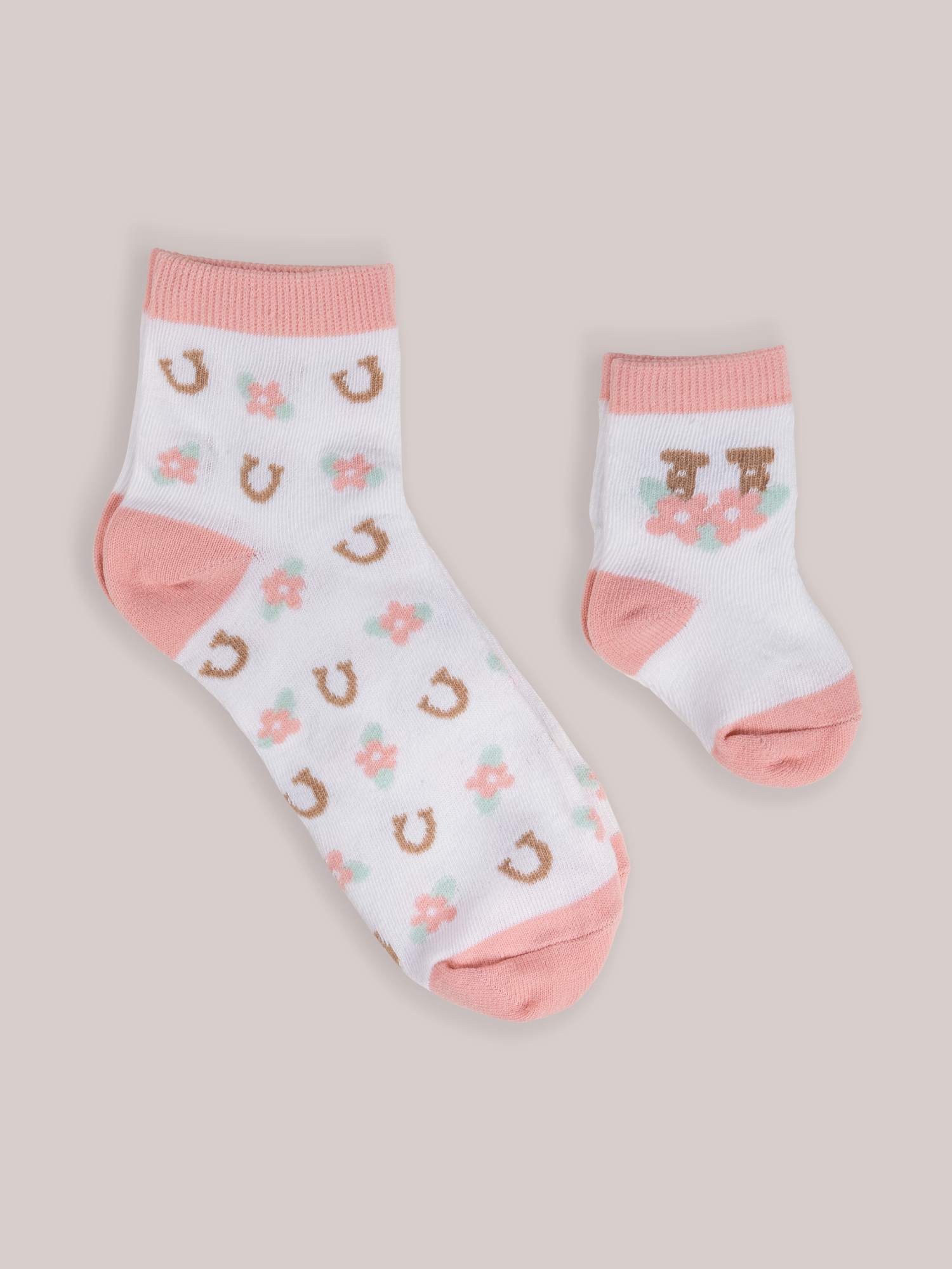 Mama & Me Matching Socks Set -  Bloomin' Boot