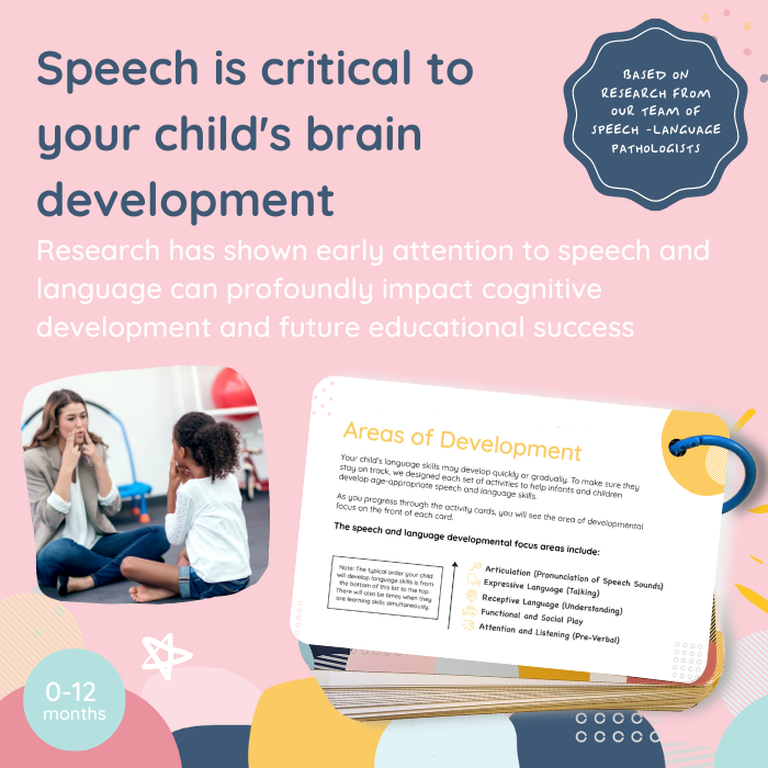 Curious Baby Speech & Language Cards (0-36 months)