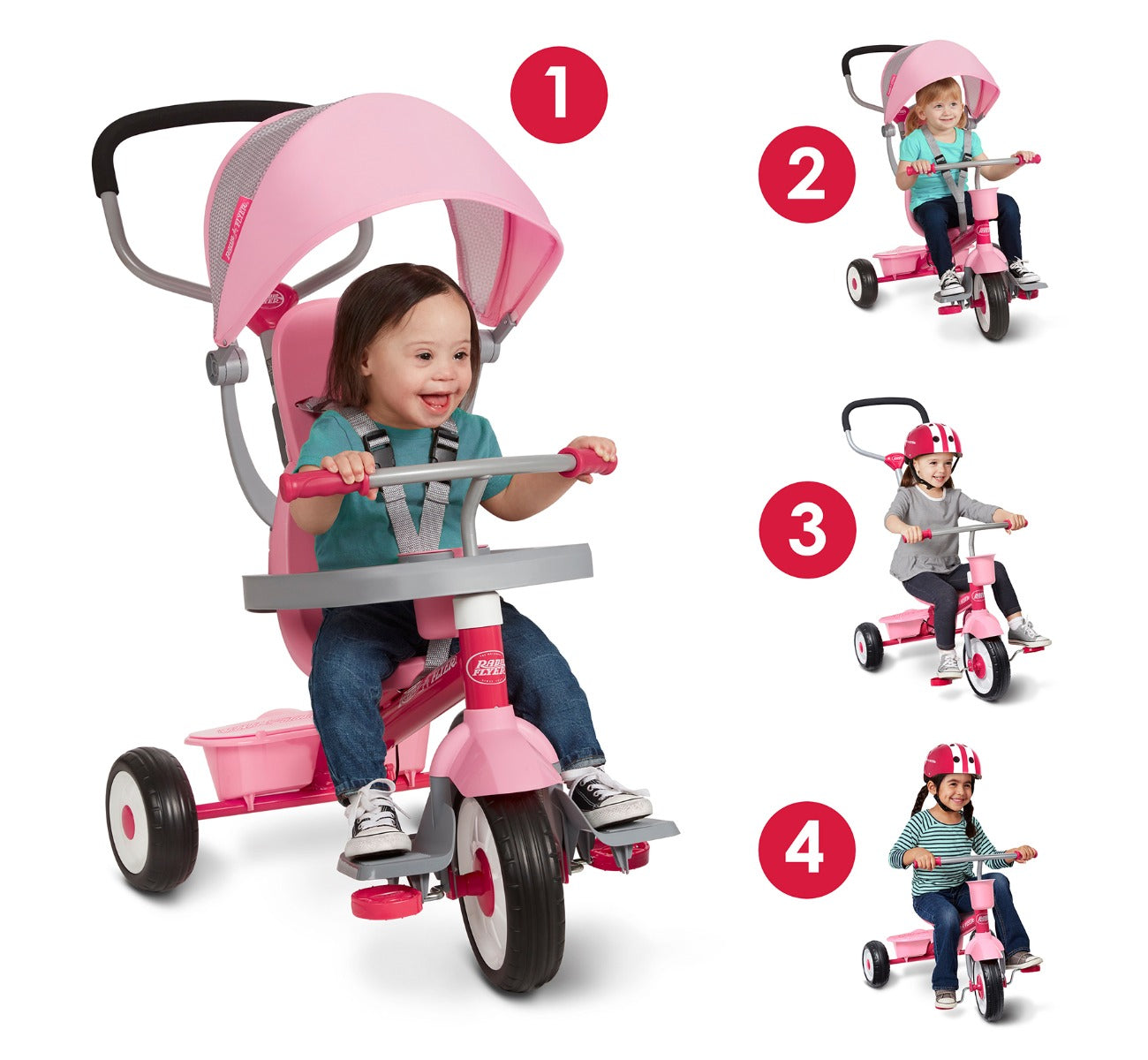 4-in-1 Stroll 'N Trike