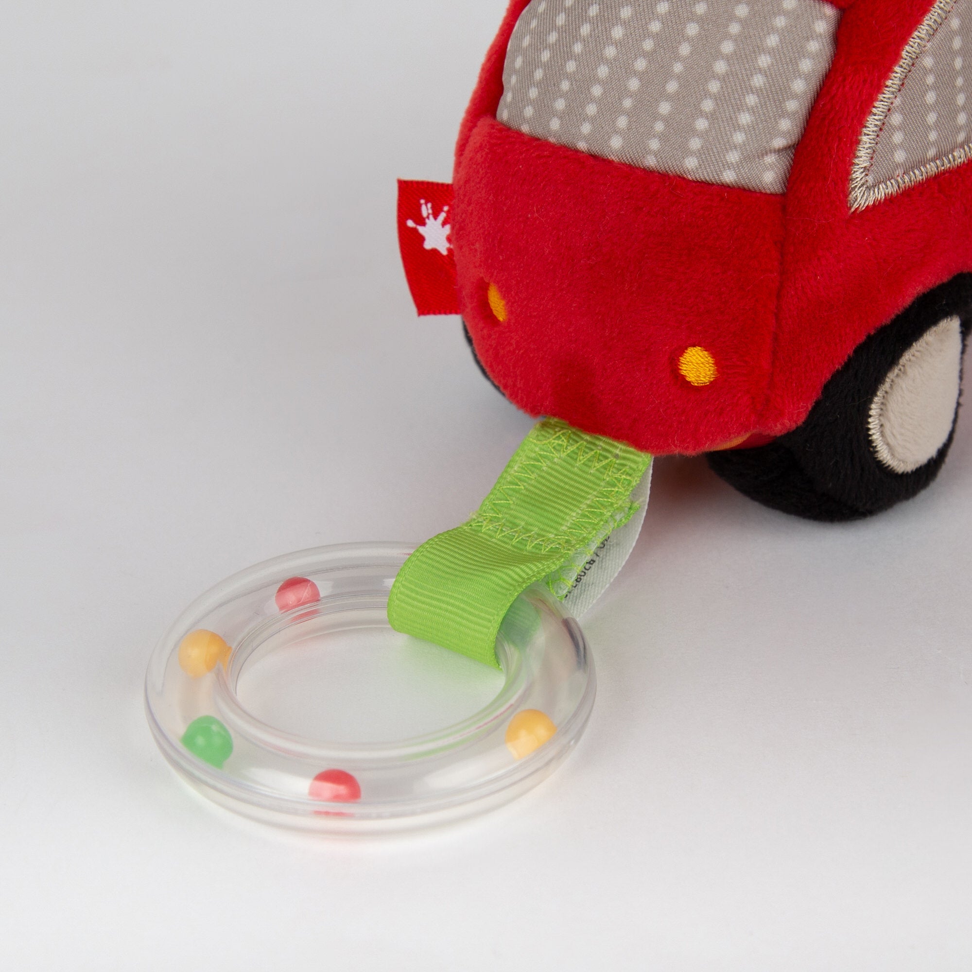 Red Car Activity Grasp Toy