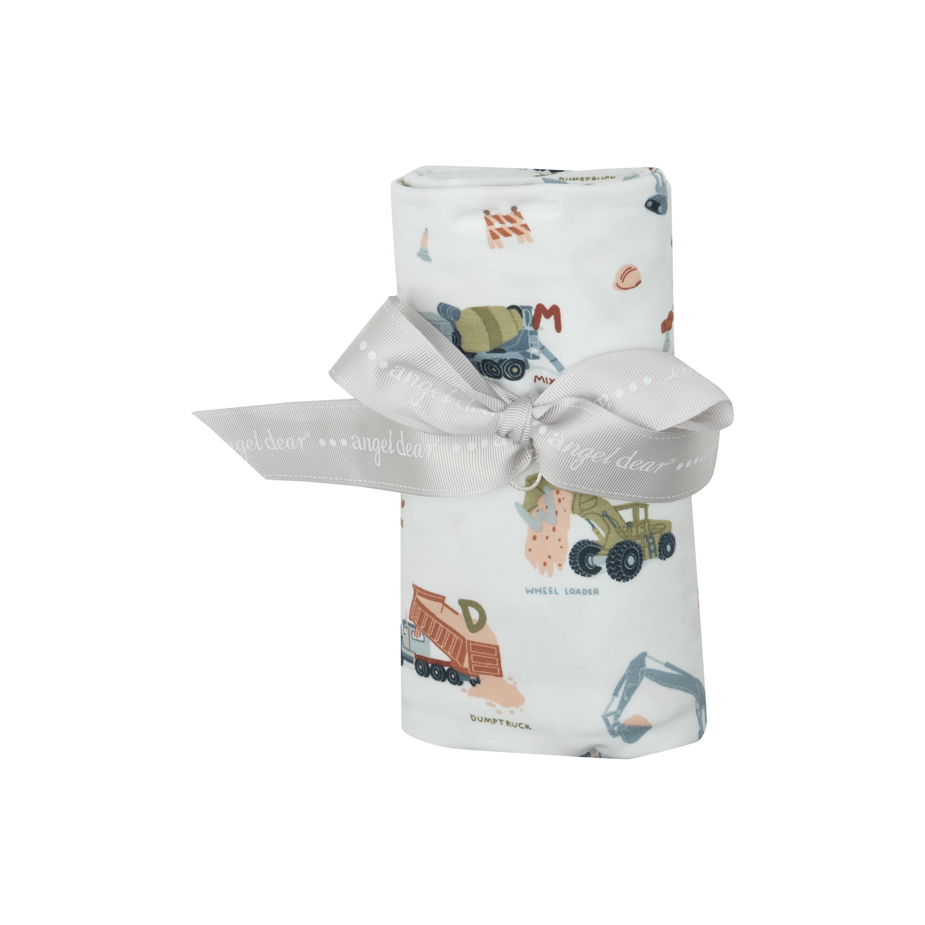 Swaddle Blanket - Construction Alphabet