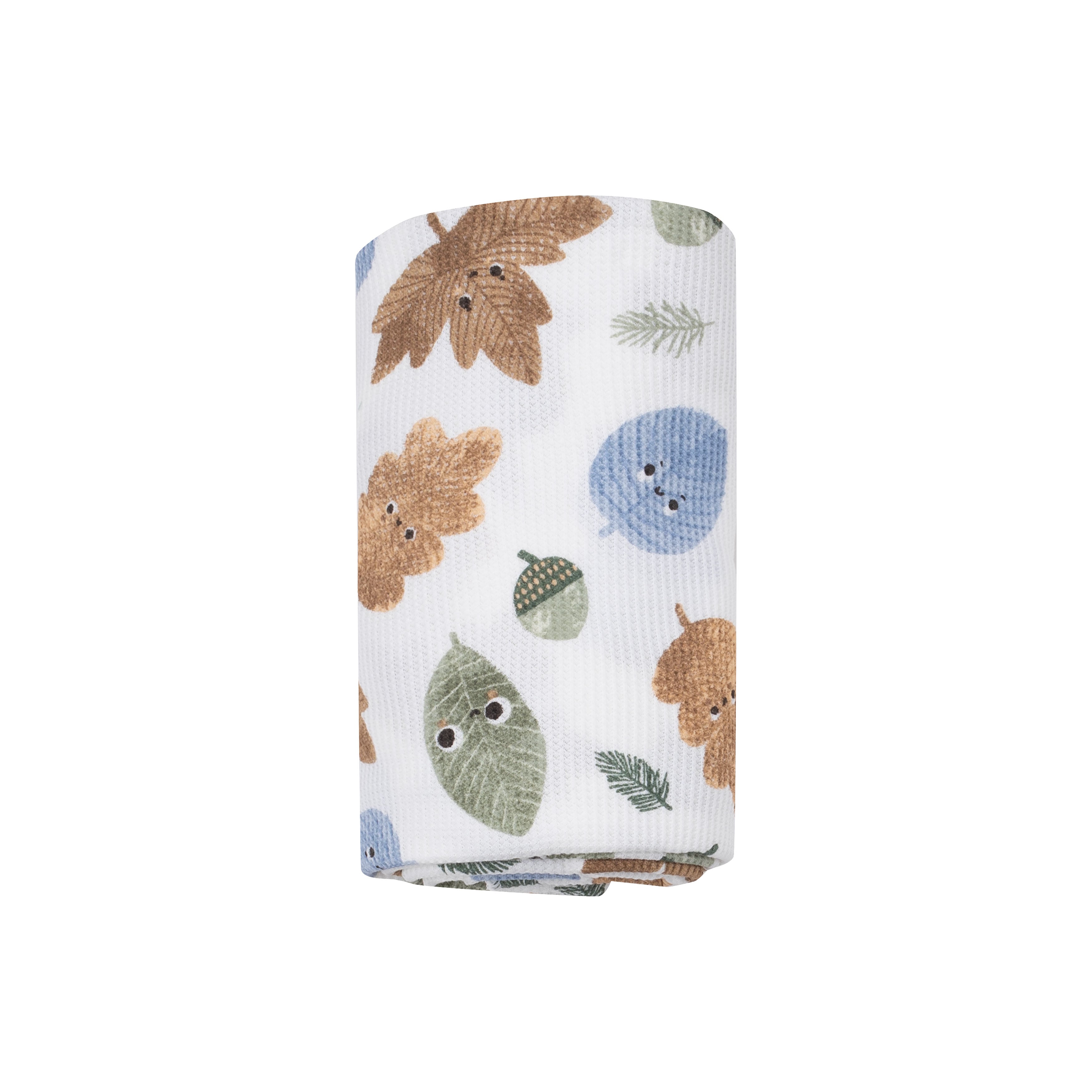 Swaddle Blanket - Cuddly Leaves