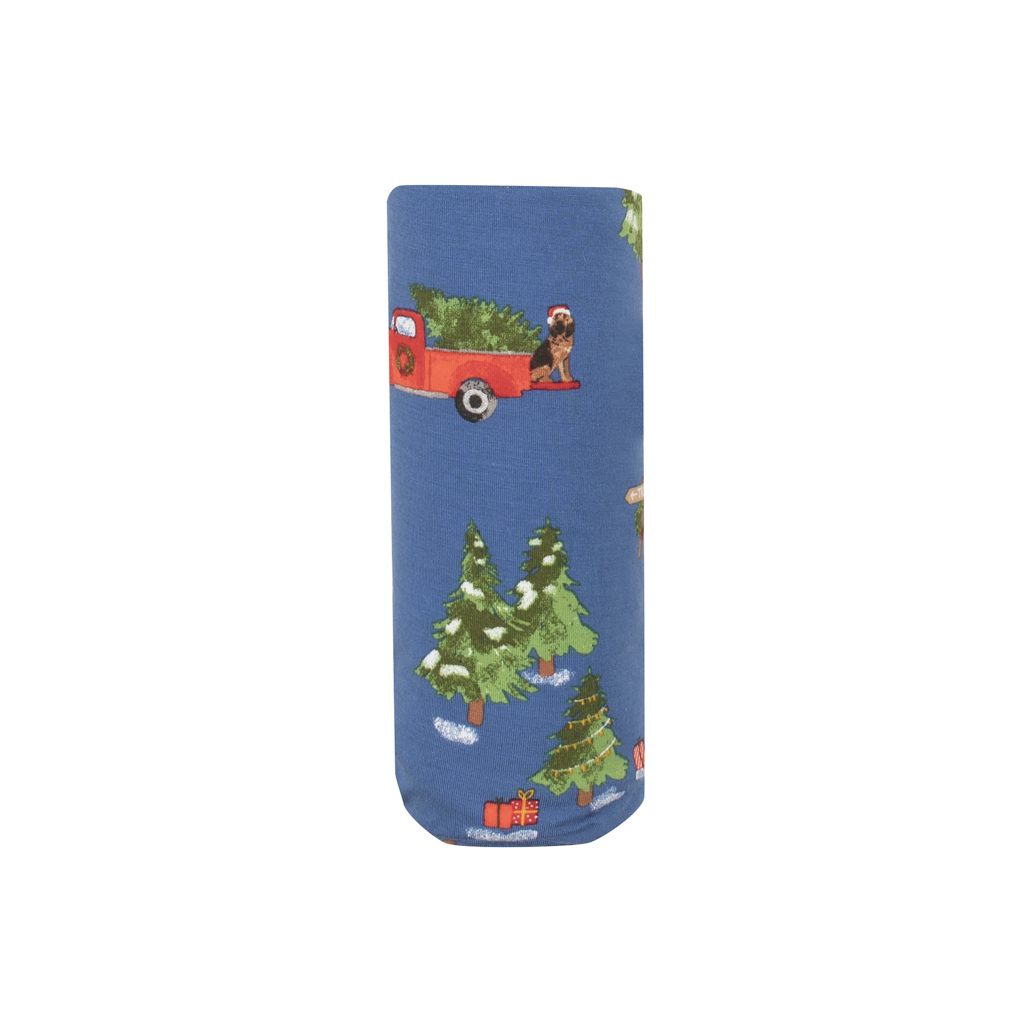 Swaddle Blanket - Vintage Red Truck