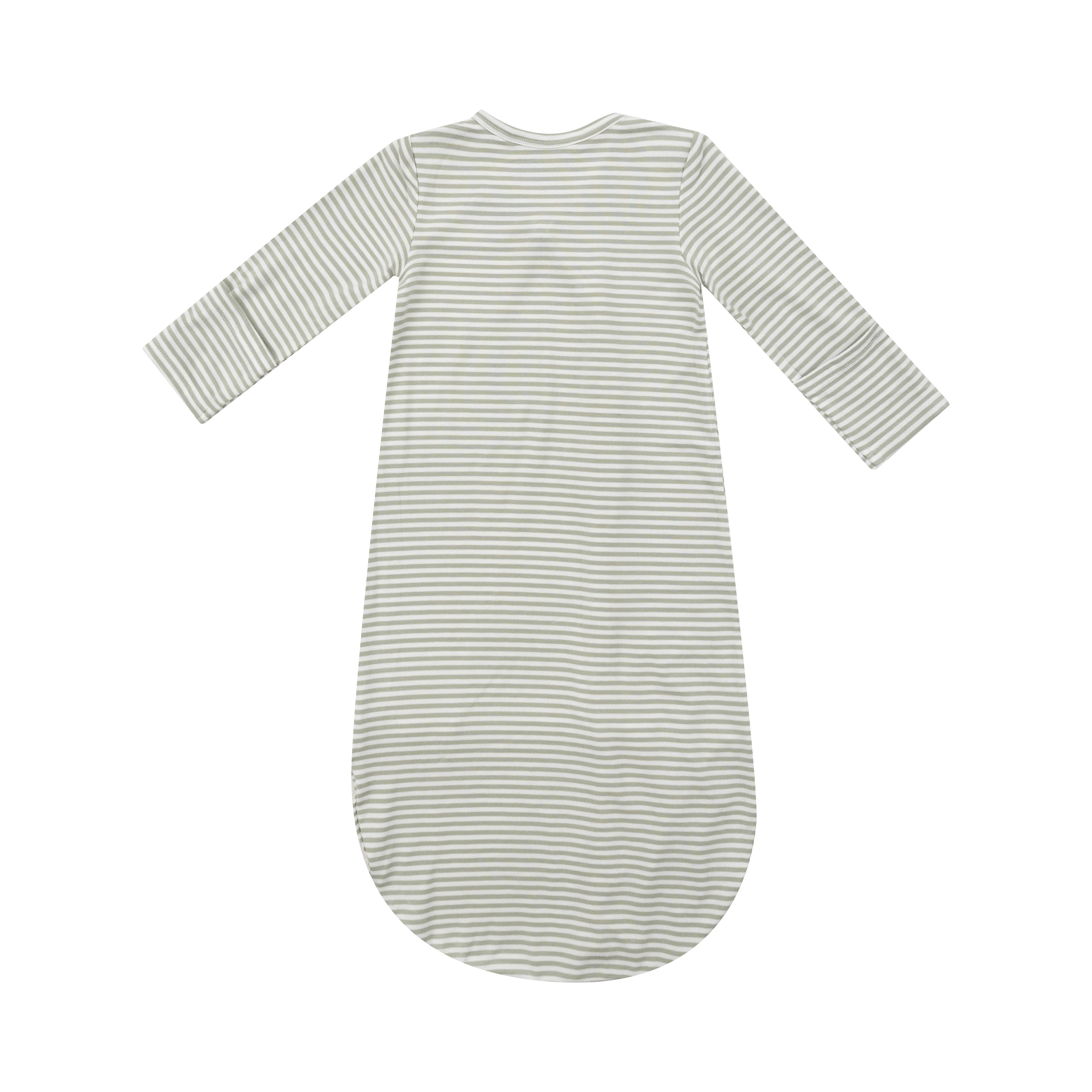 Bundle Gown - Desert Green Stripe