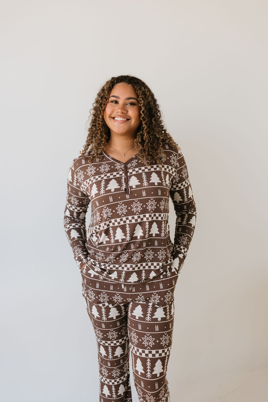 Women's Bamboo Pajamas | Forever Fair Isle