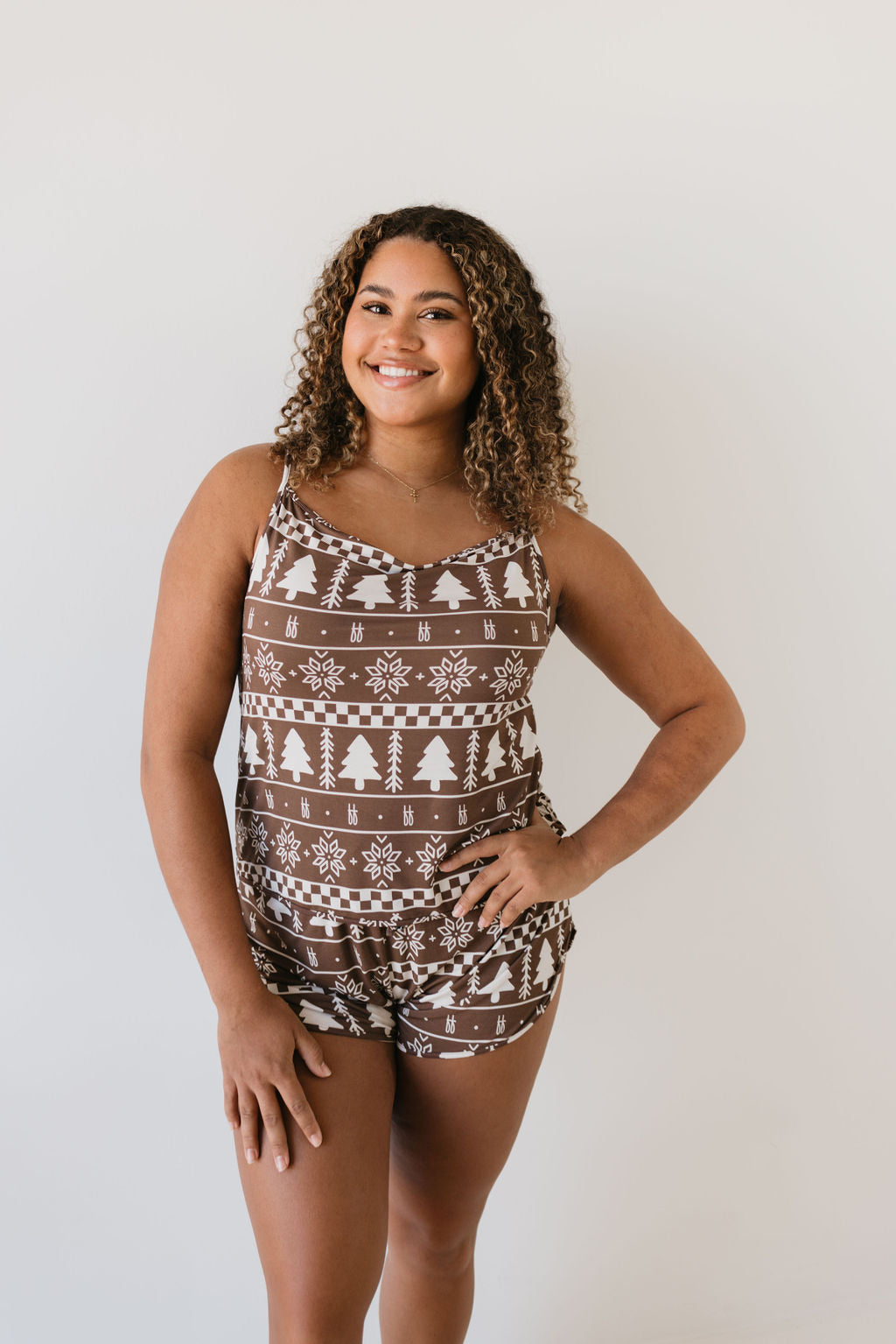 Cami Women's Bamboo Set | Forever Fair Isle