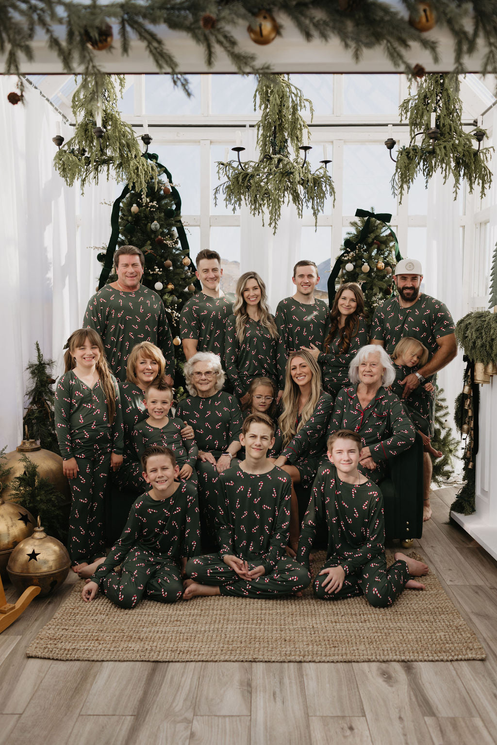 Men's Bamboo Pajamas | Candy Cane Lane