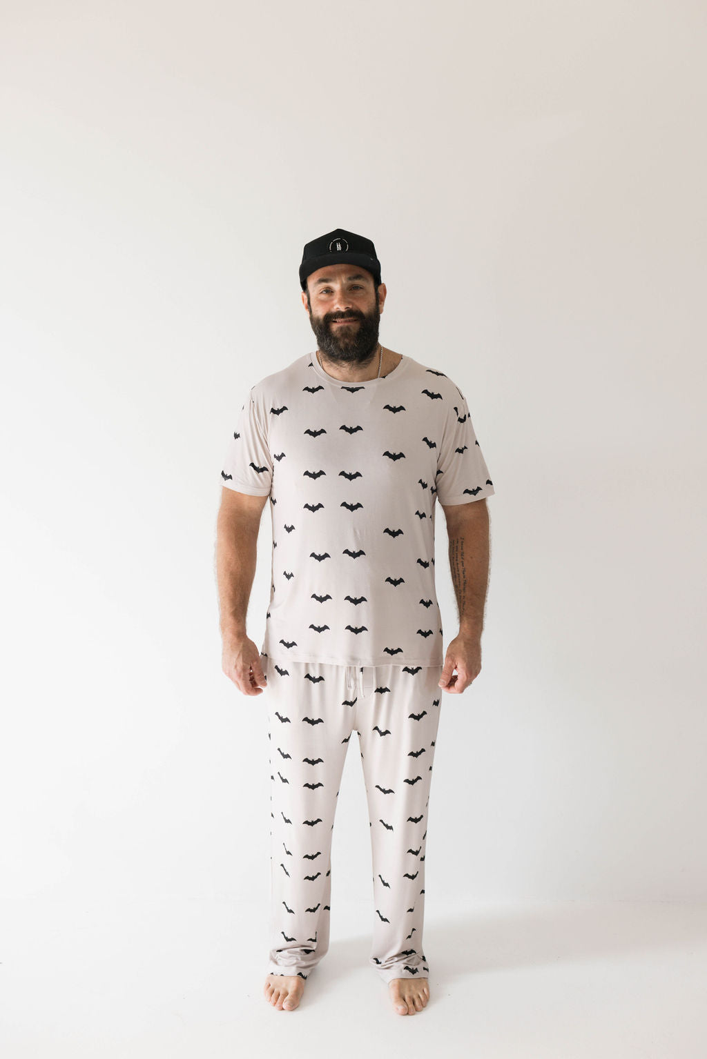 Men's Bamboo Short Sleeve Pajamas | It's Bats!