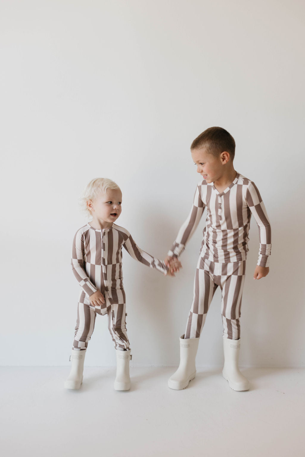 Bamboo Zip Pajamas | Tile Stack