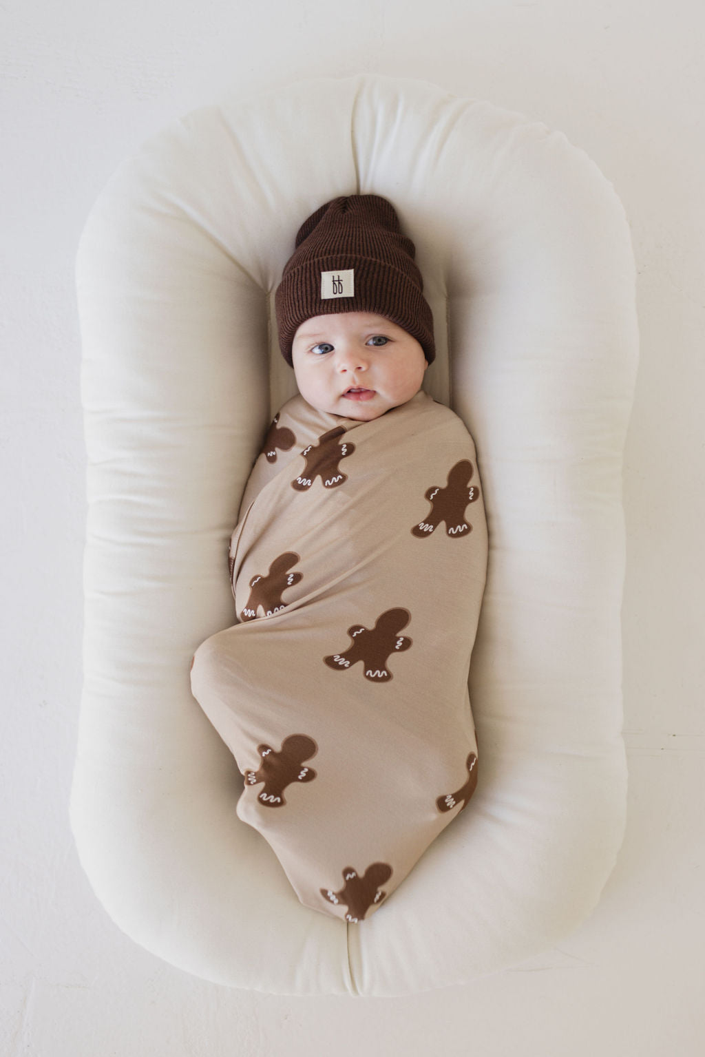 Bamboo Swaddle | Gingerbread