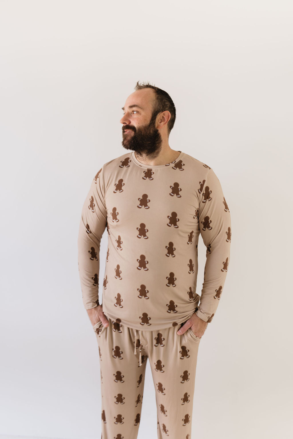 Men's Bamboo Pajamas | Gingerbread