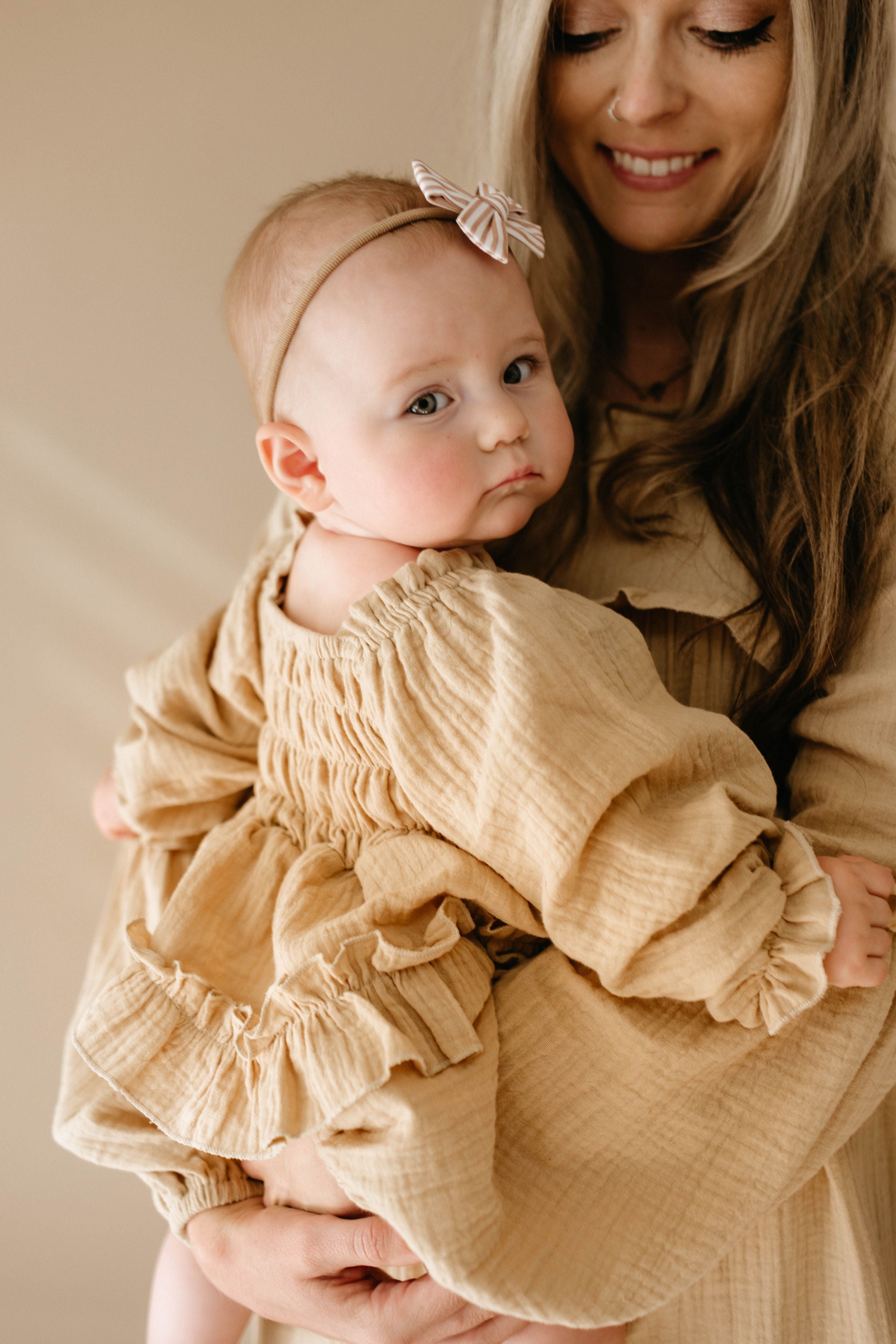 Ruffle Romper | Golden Hour