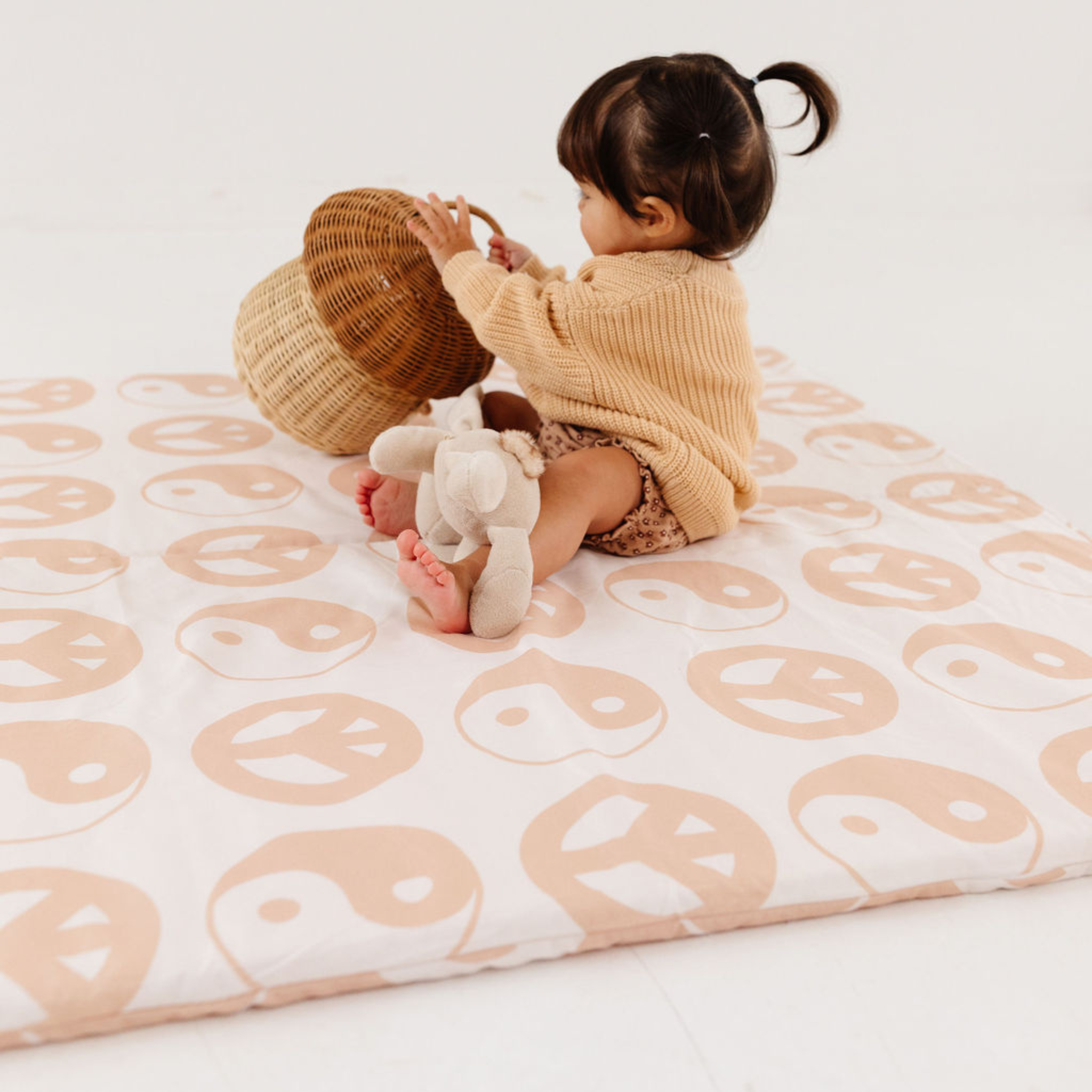 Yin Yang Organic Cotton Mat