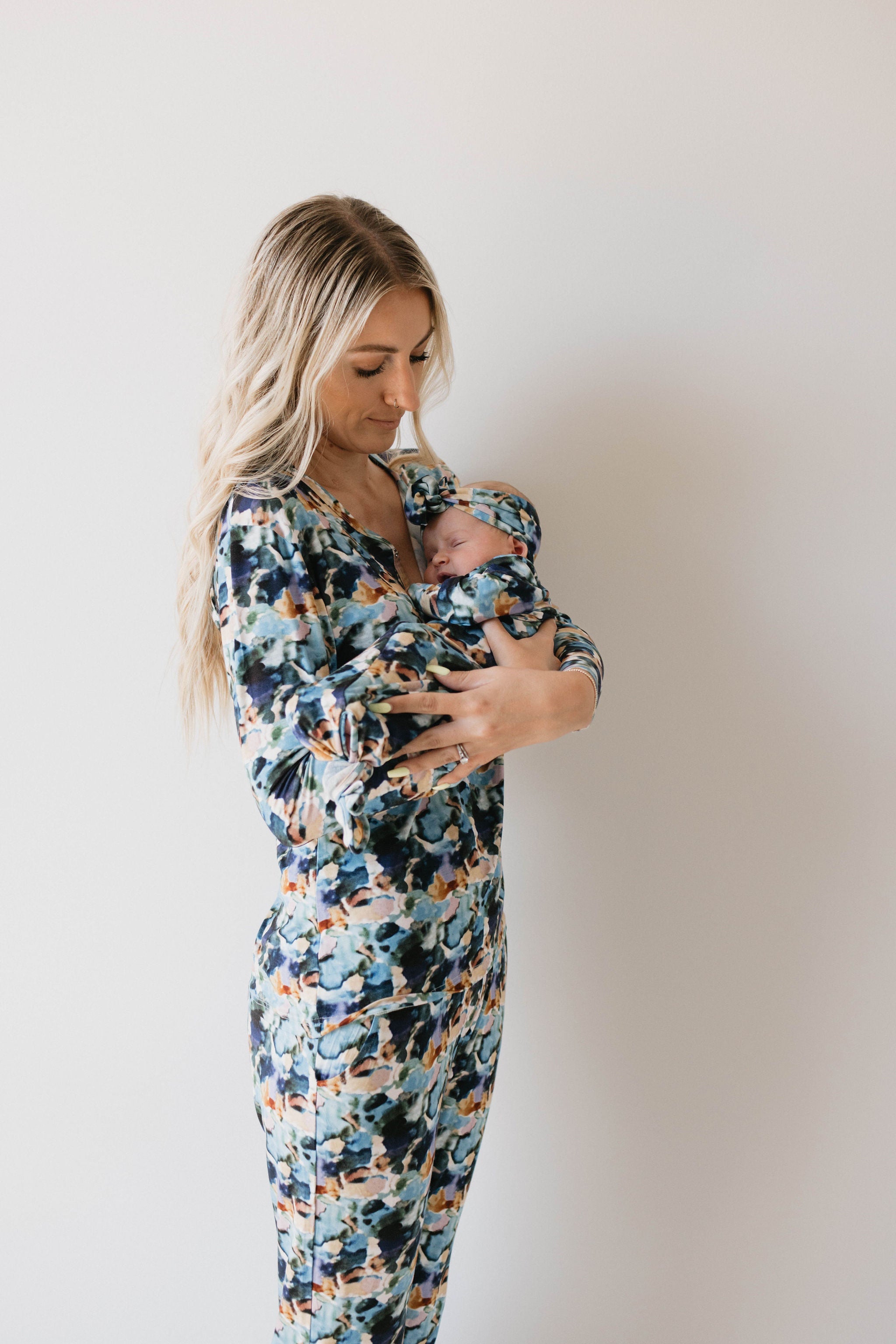 Bamboo Knotted Gown | Charli Print