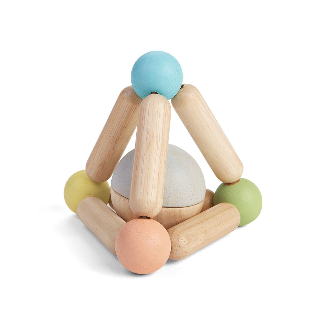 Triangle Clutching Toy - Pastel