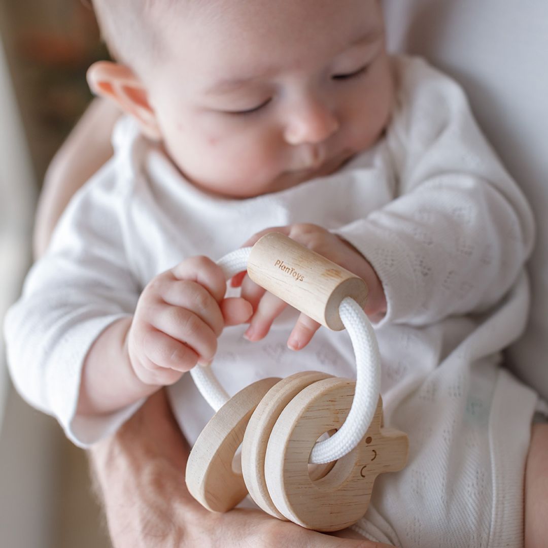 Baby Key Rattle - Natural