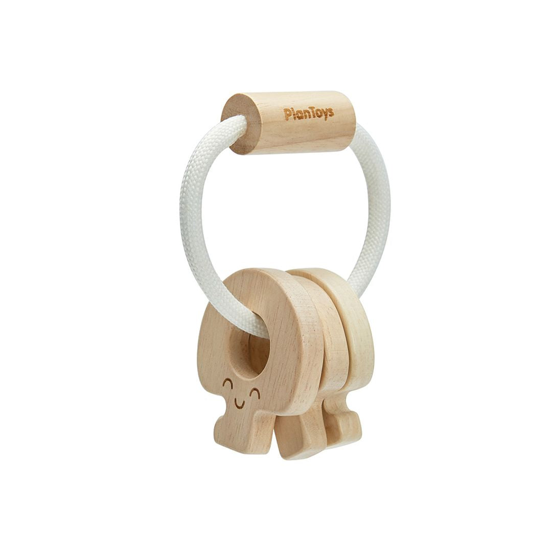 Baby Key Rattle - Natural