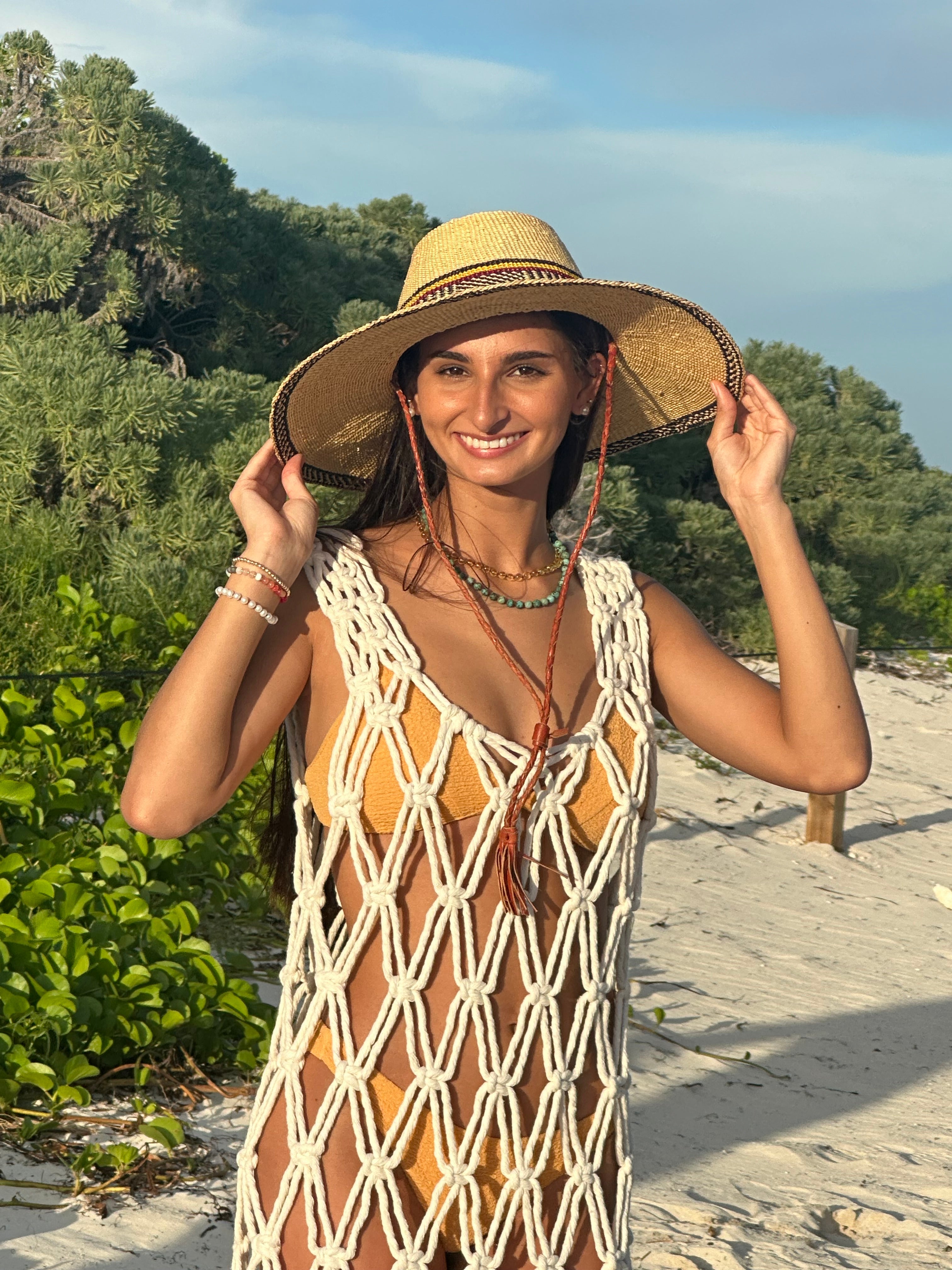 Woven Sun Hat