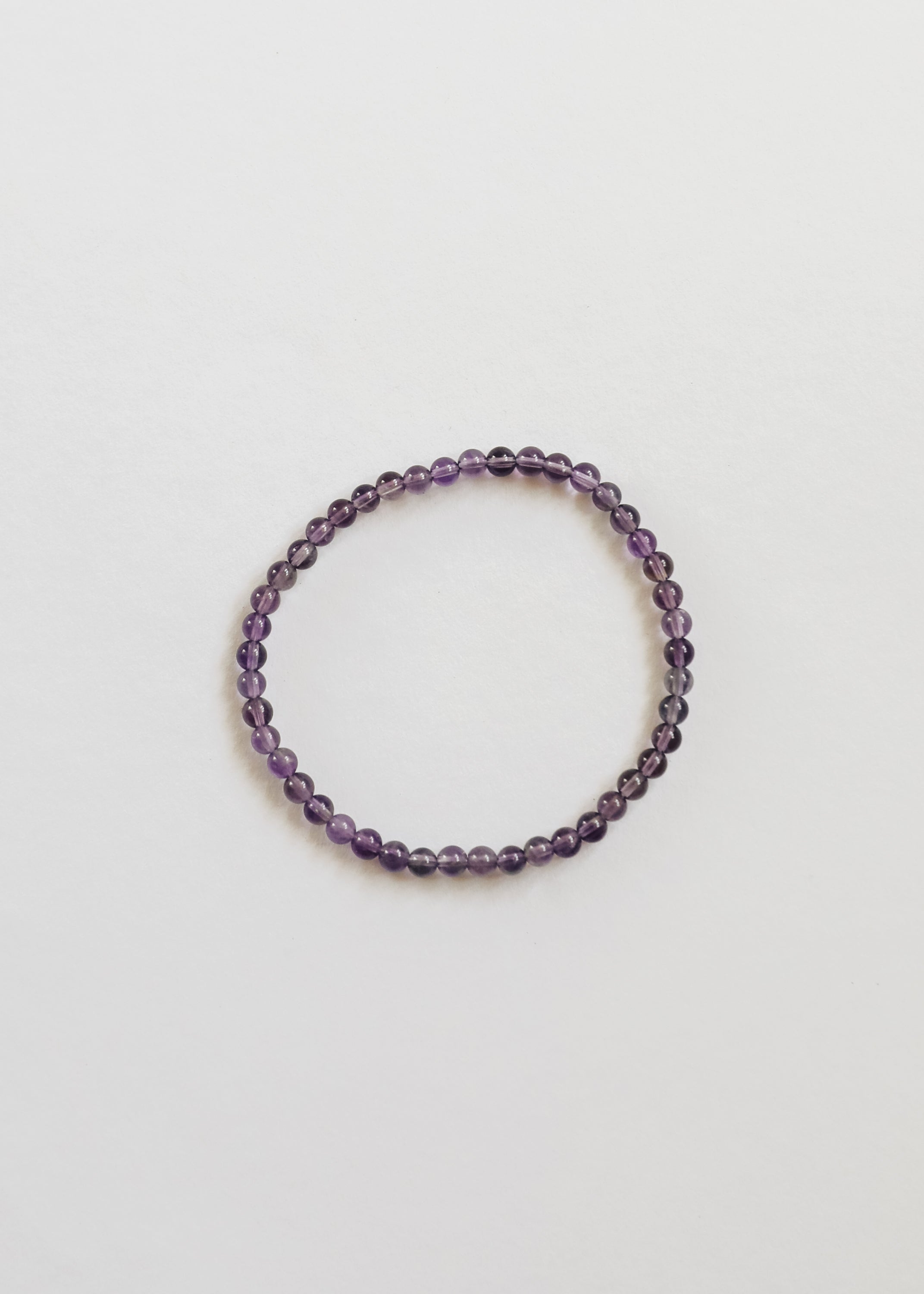 Polished Amethyst || Adult Bracelet