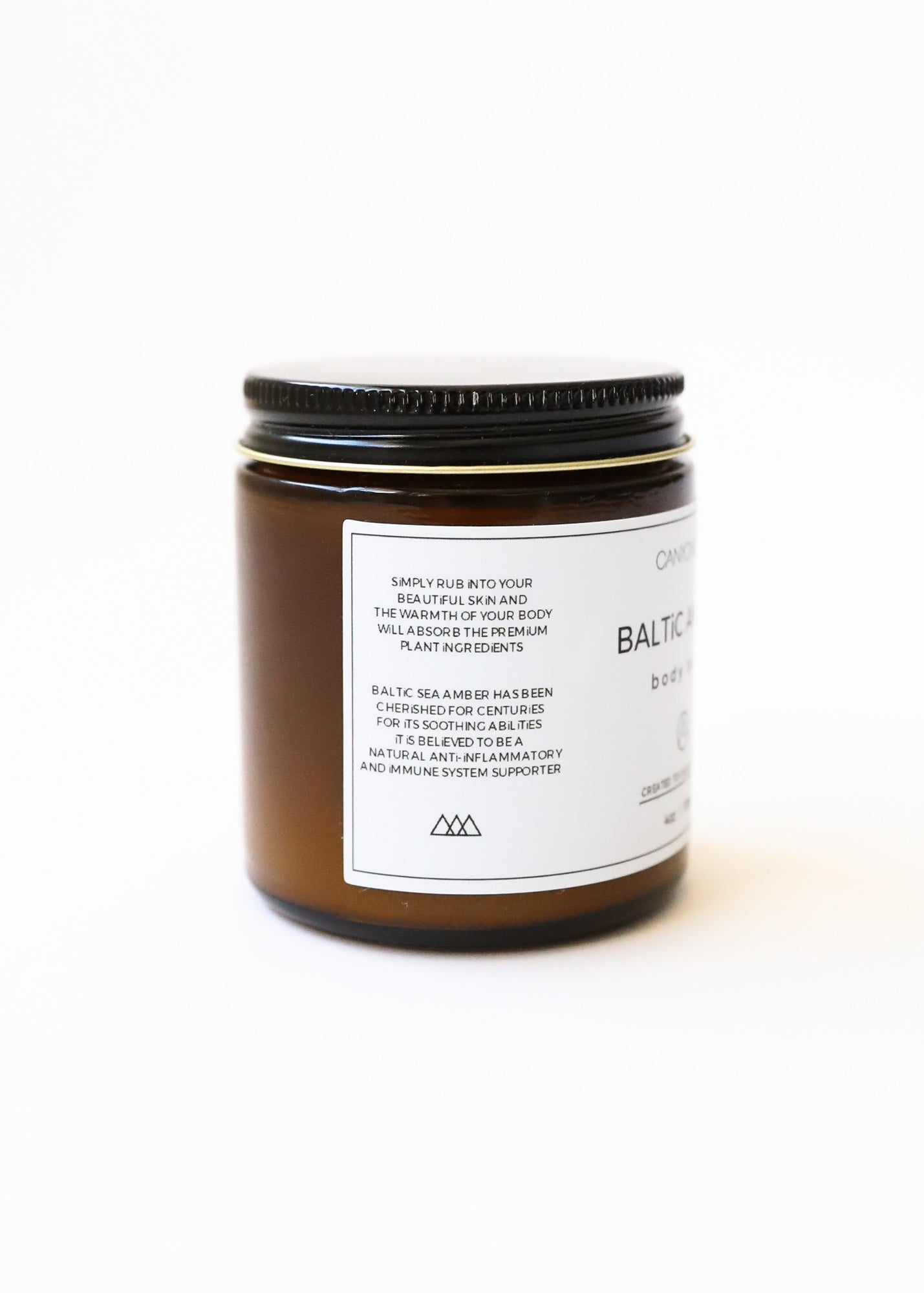 Baltic Sea Amber || Organic || 100% Pure Plant Body Balm