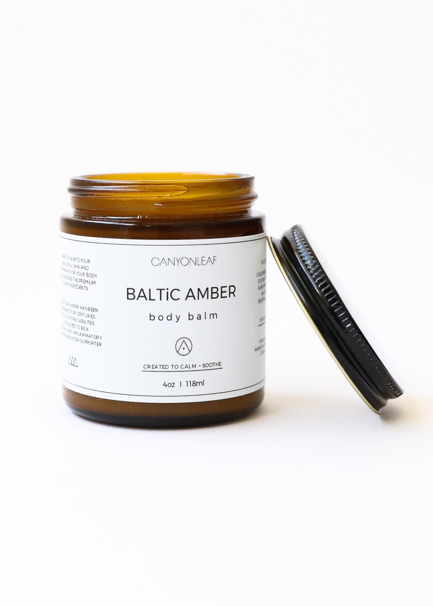 Baltic Sea Amber || Organic || 100% Pure Plant Body Balm