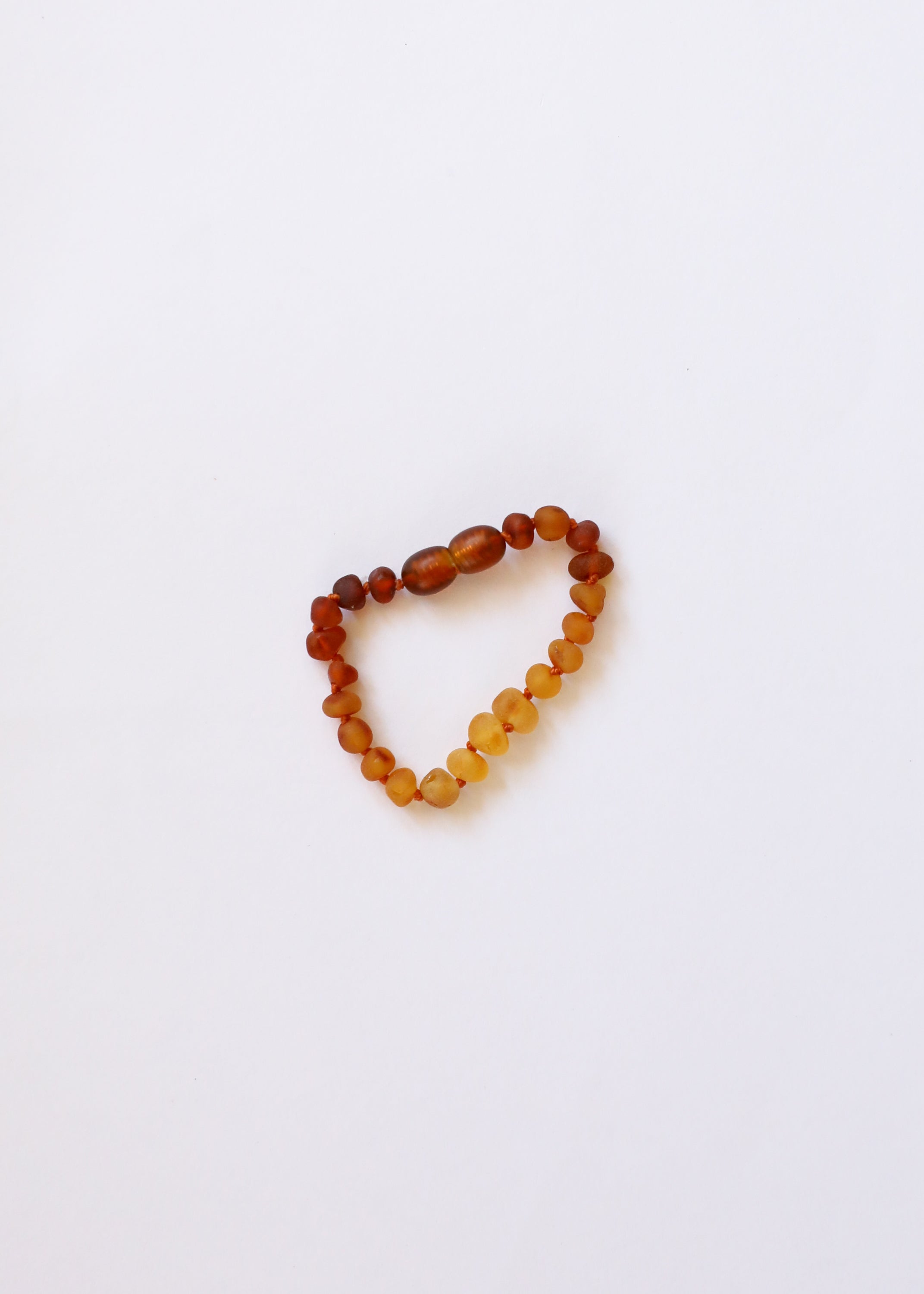 Raw Baltic Amber + Sunflower || Anklet or Bracelet