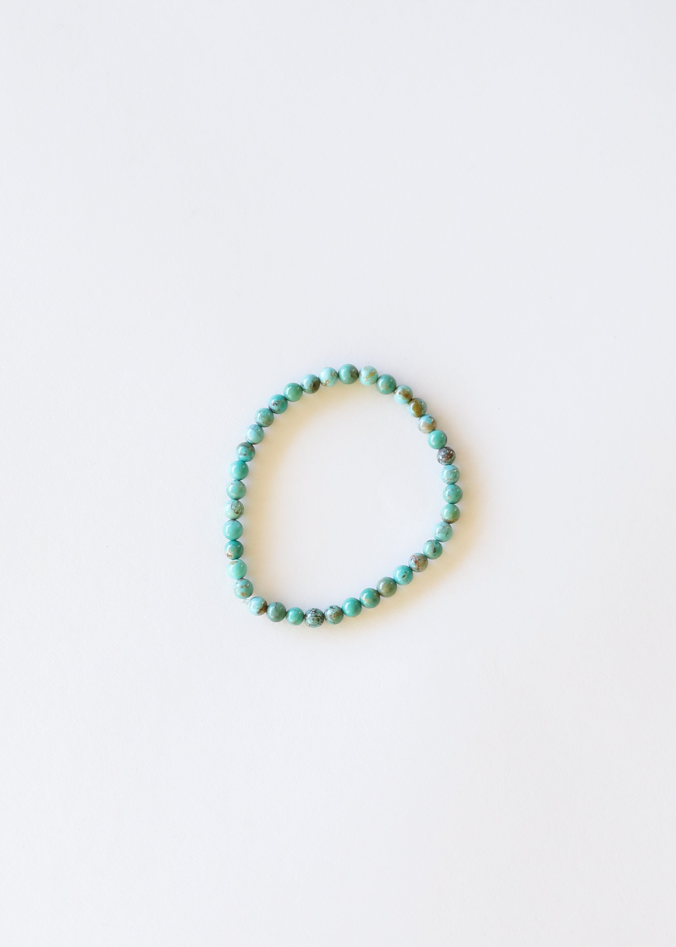 Natural Turquoise + Ombre + Raw Amber with Rose Quartz || Adult Bracelet Set