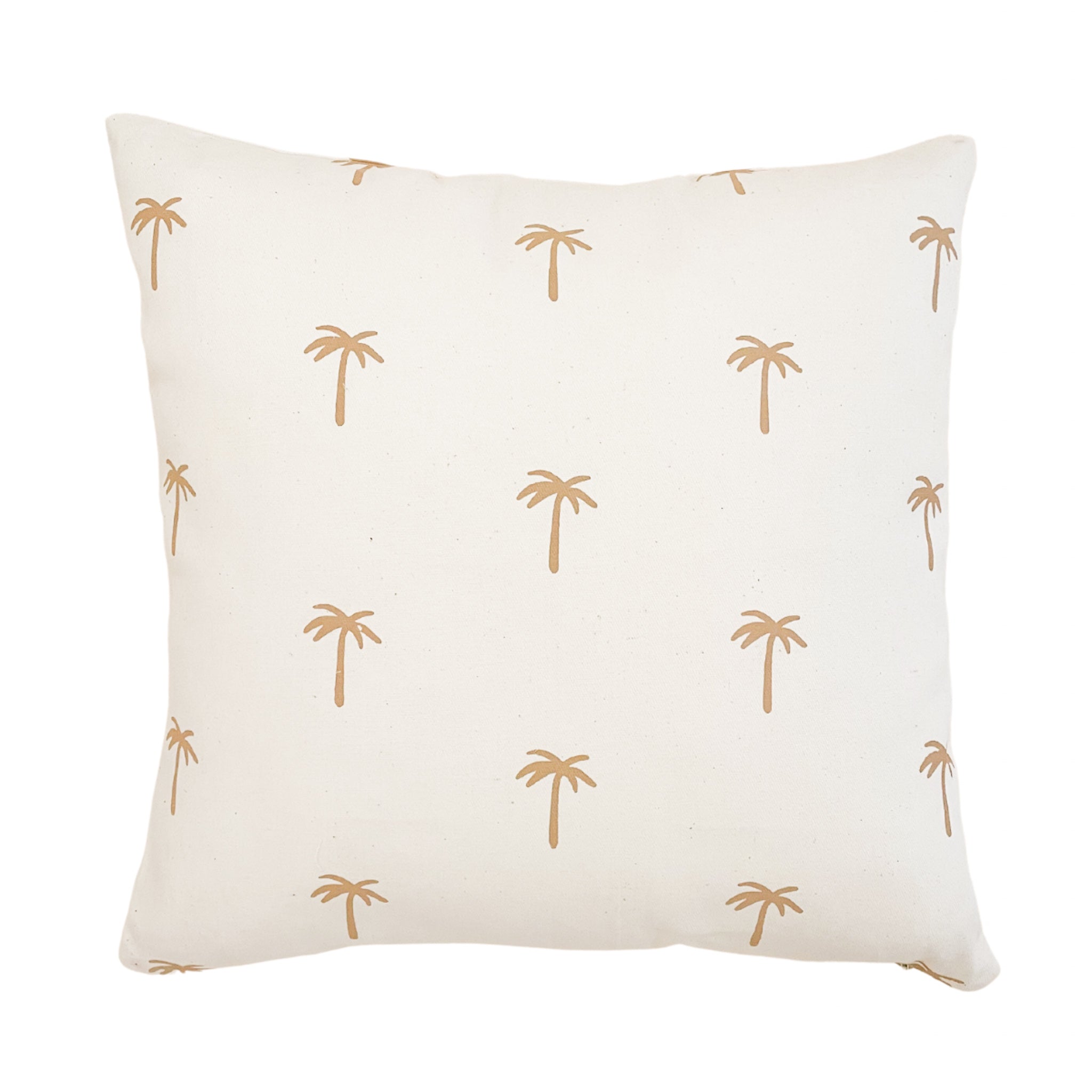 palm tree pillow cover