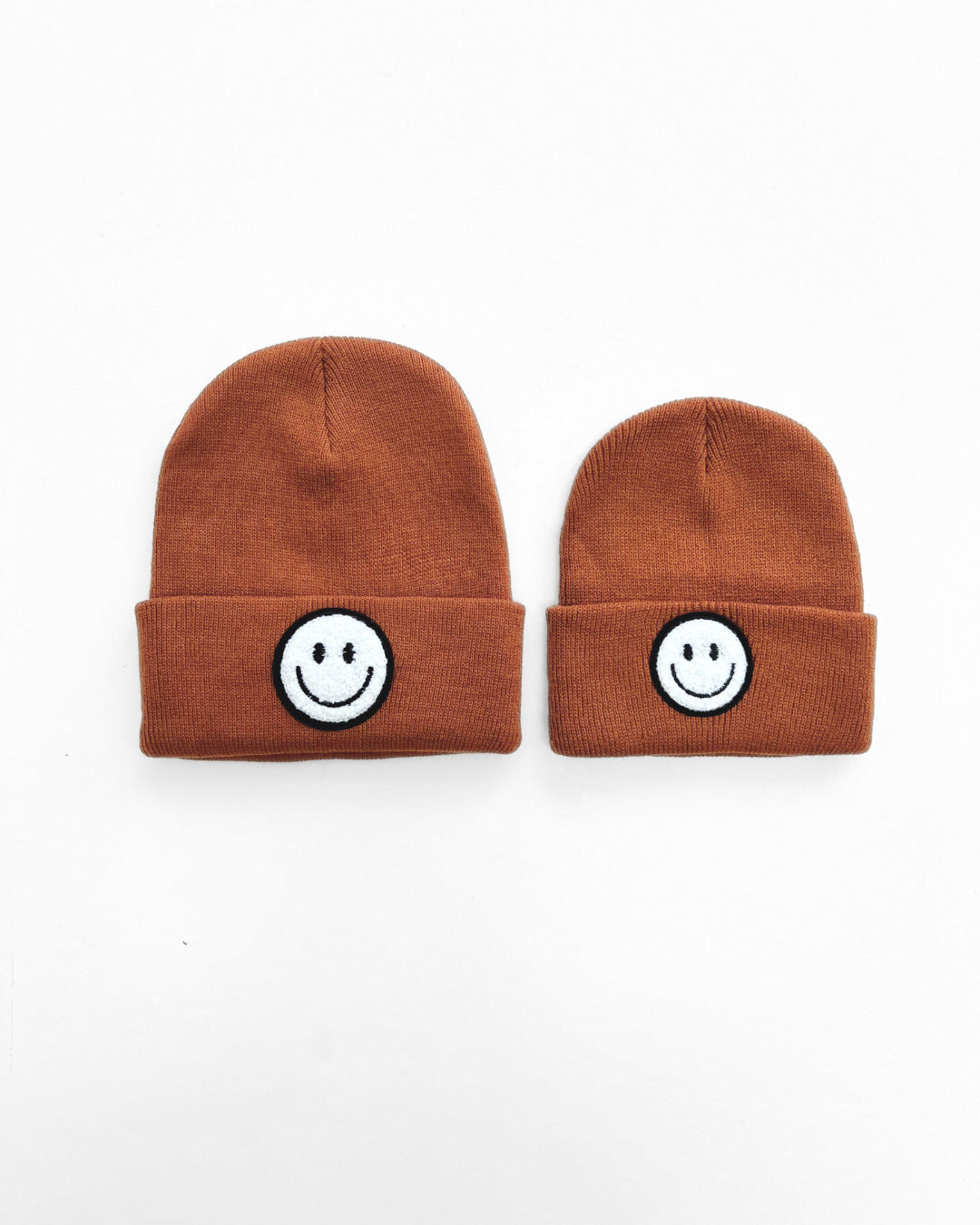 Smiley Beanie | Rust