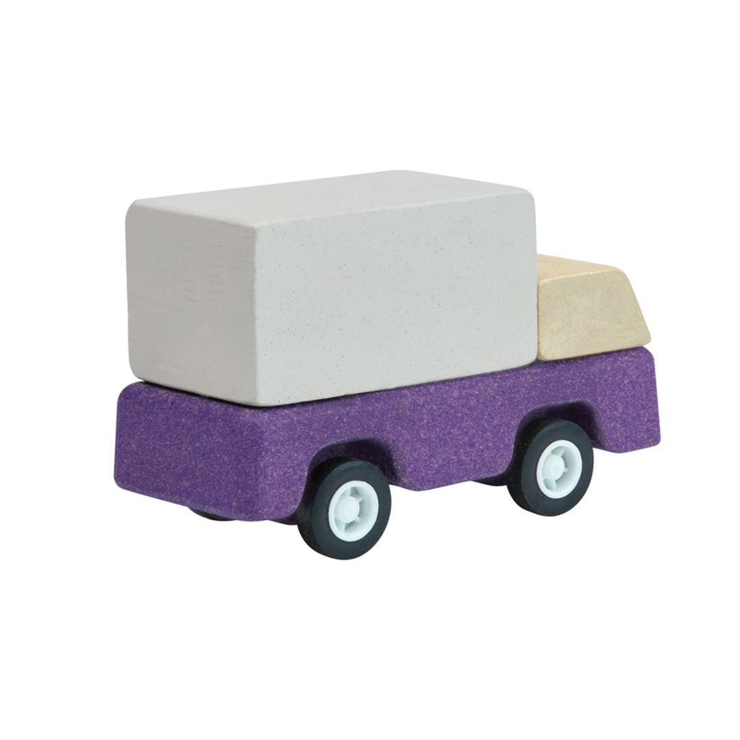 Purple Delivery Truck