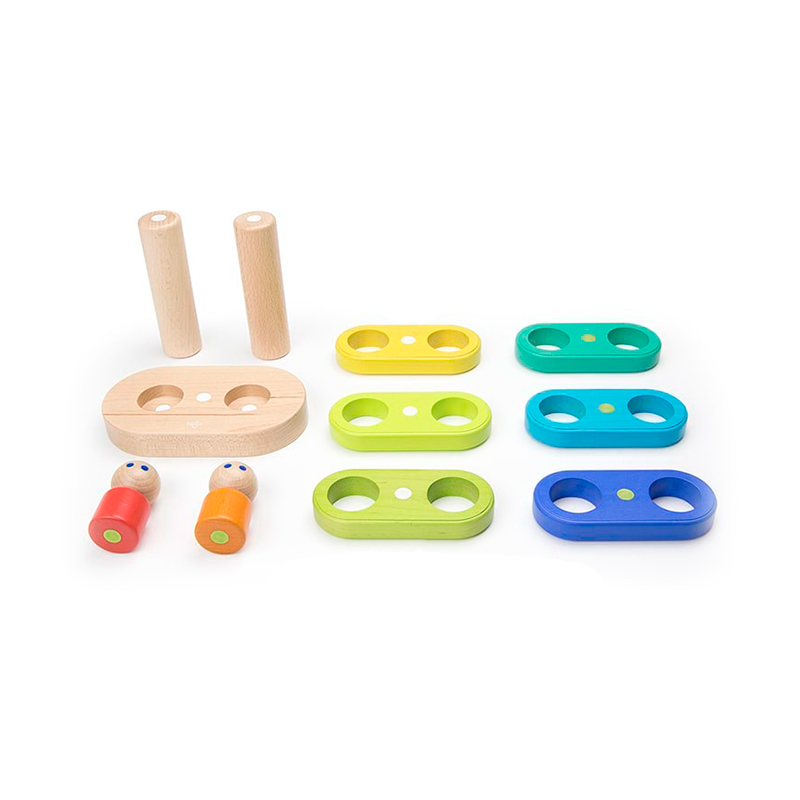 Magnetic Floating Stacker Tegu Baby and Toddler 11 pieces