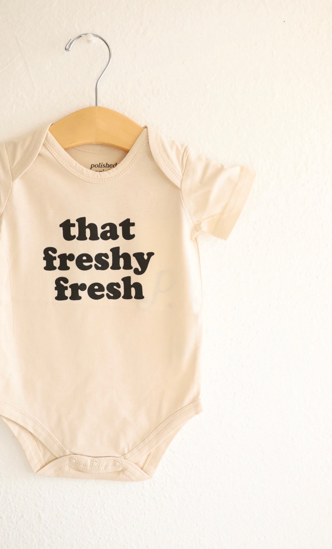 Freshy Fresh Organic Cotton Baby Onesie