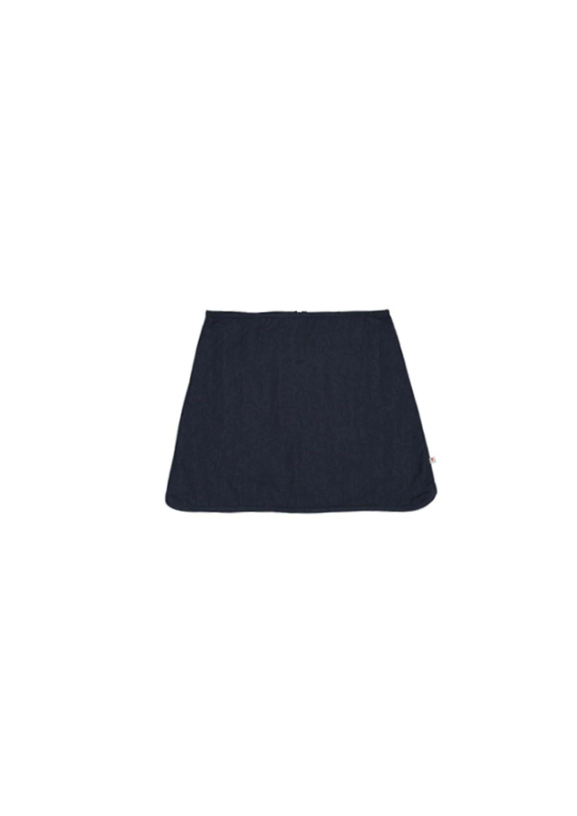 Womans Aline Padded Skirt - Denim