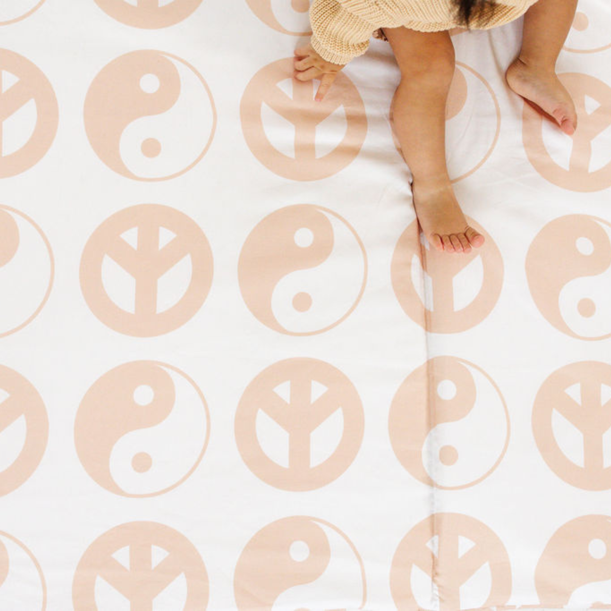 Yin Yang Organic Cotton Mat