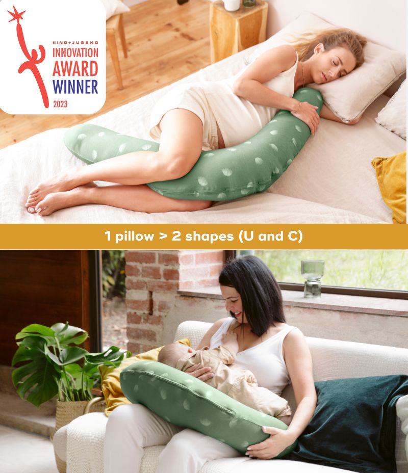 2-in-1 Pregnancy & Infant Feeding Pillow