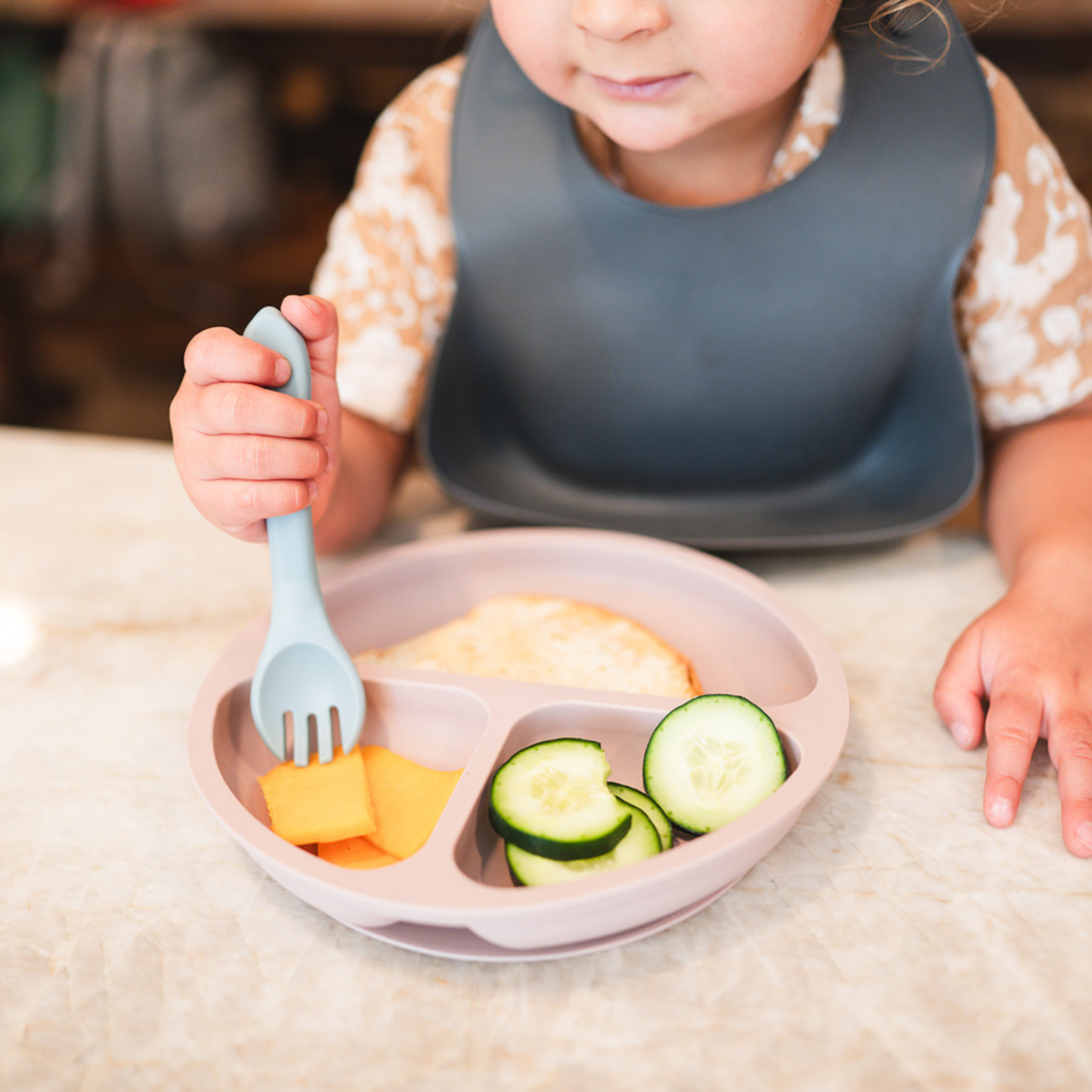 Apricot Spoon and Fork Set