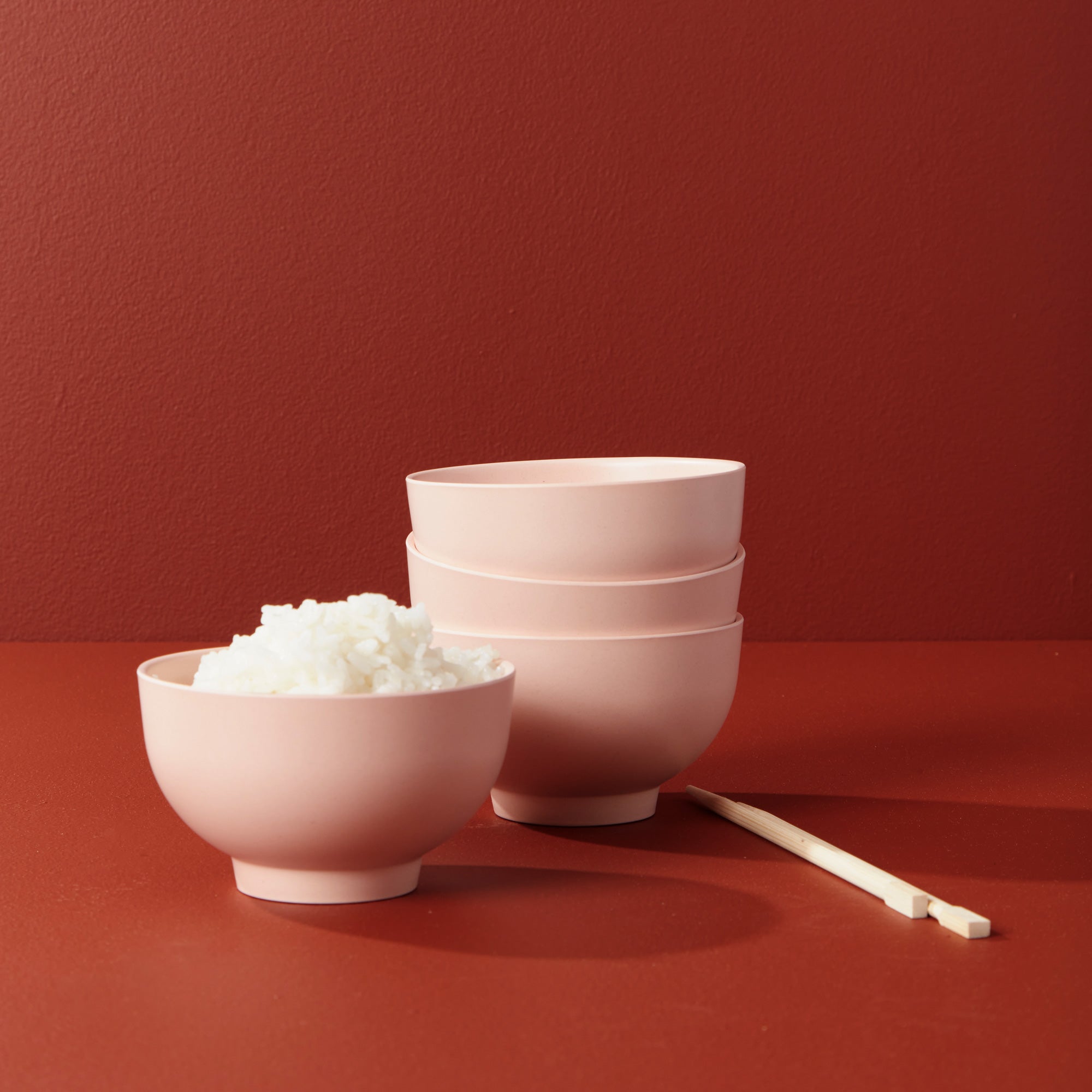 Rice Bowl Set - Blush - Set of 4