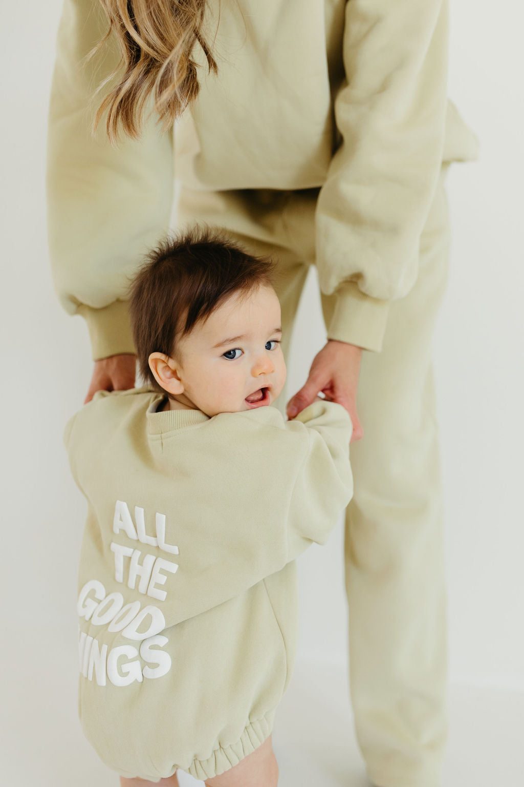 Sweatshirt Romper | All The Good Things