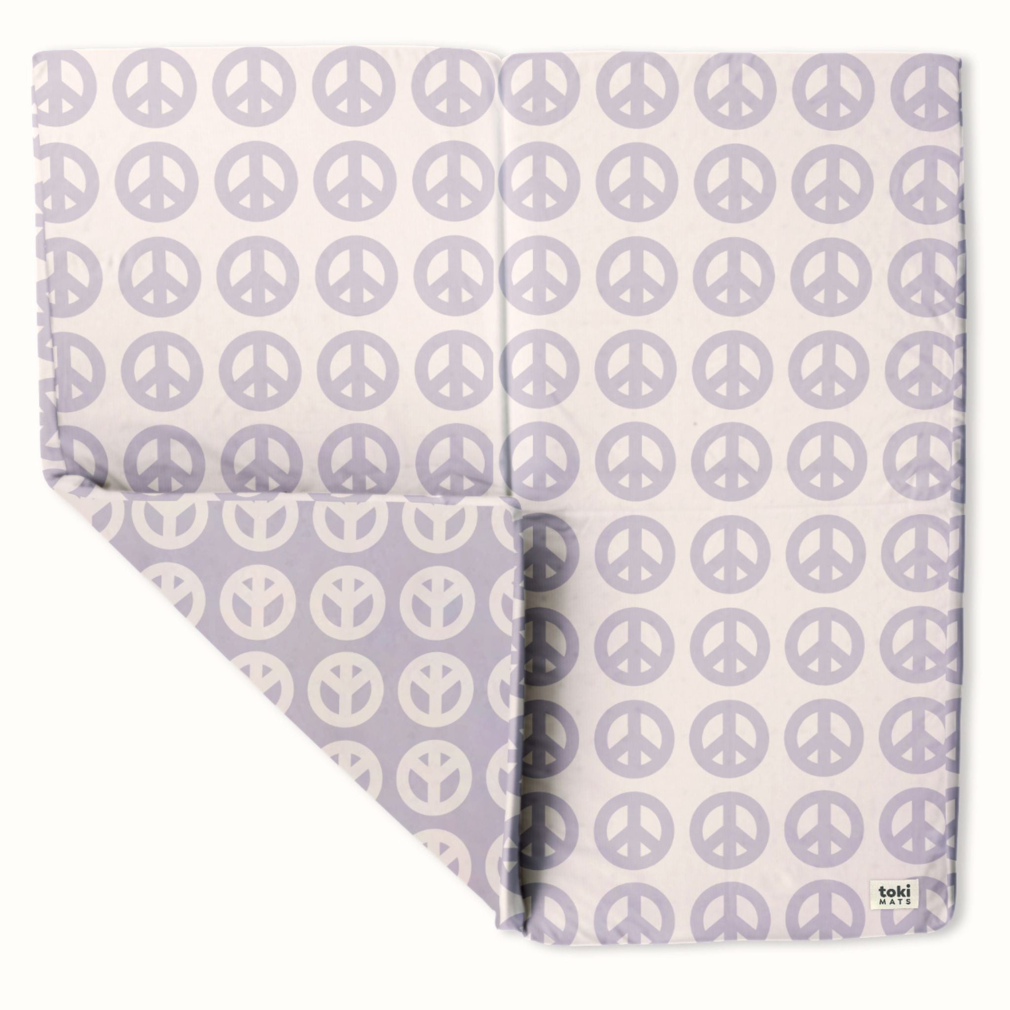 Peace Sign Organic Cotton Mat